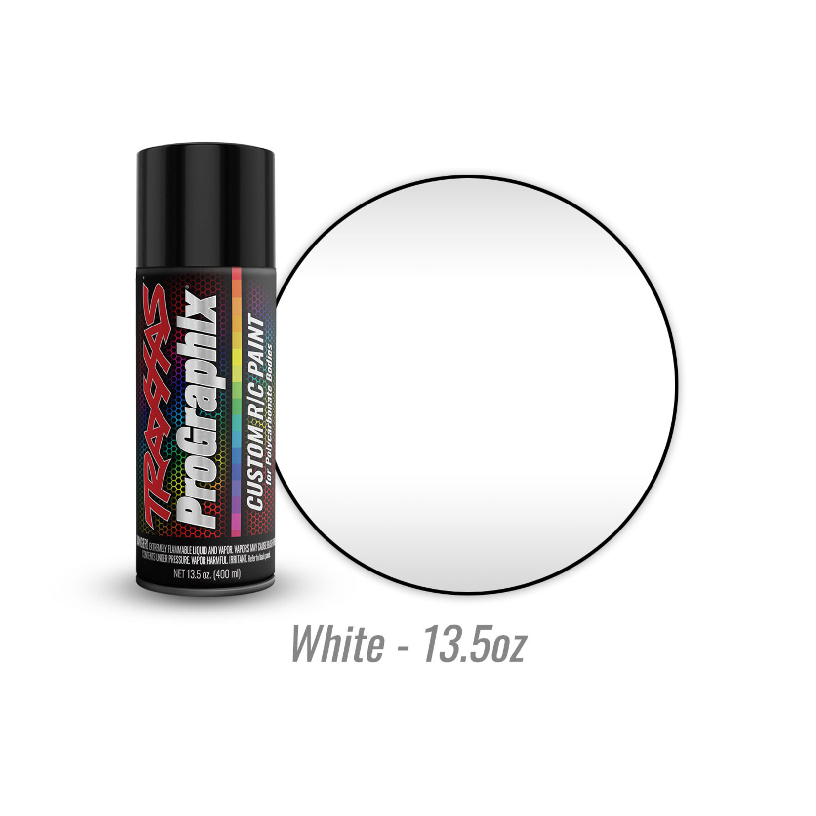 Traxxas 5056X - White - 13.5oz - Polycarbonate Spray