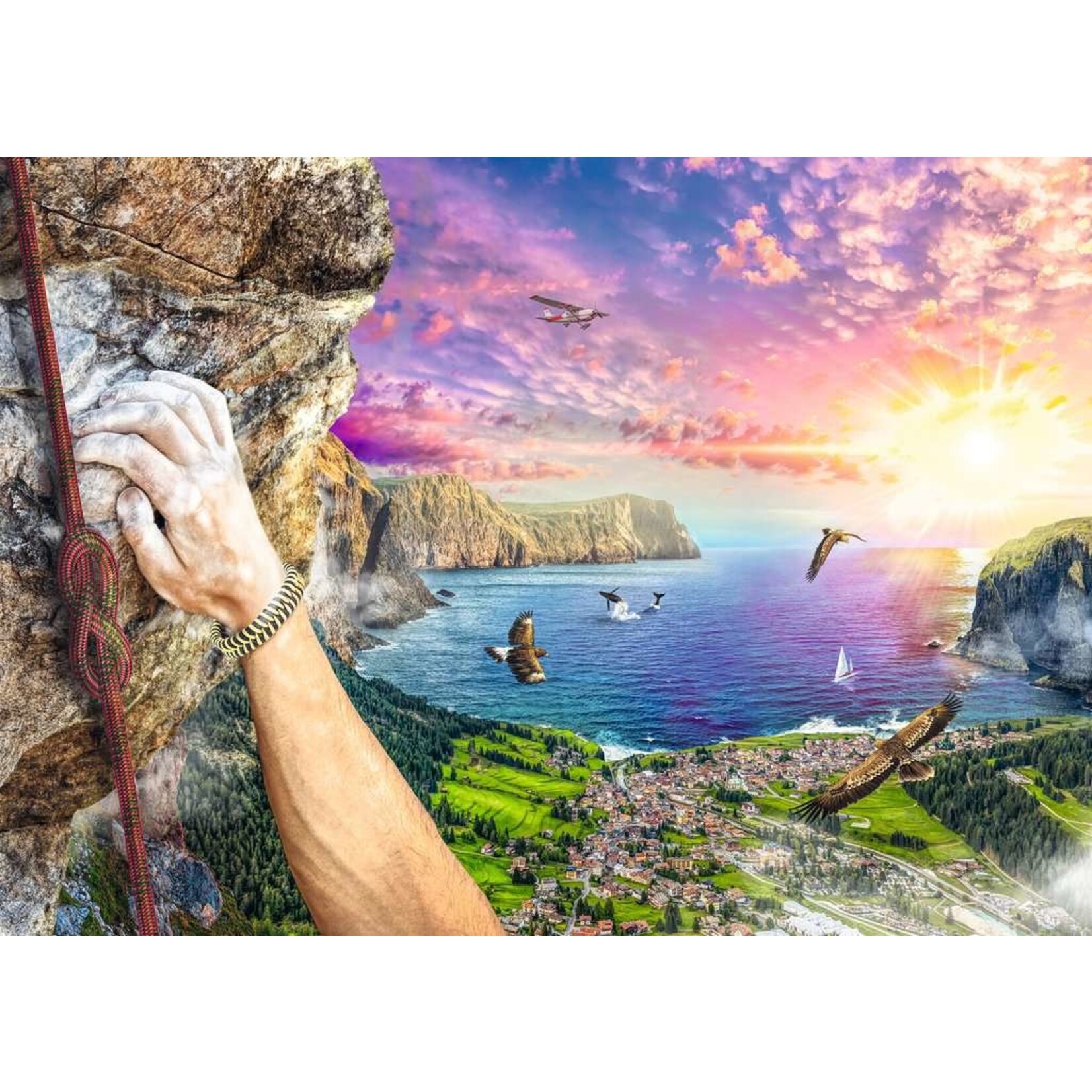 Ravensburger Rock Climbing - 1000 Piece Puzzle