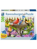 Ravensburger At the Birdbath - 500 Piece Puzzle