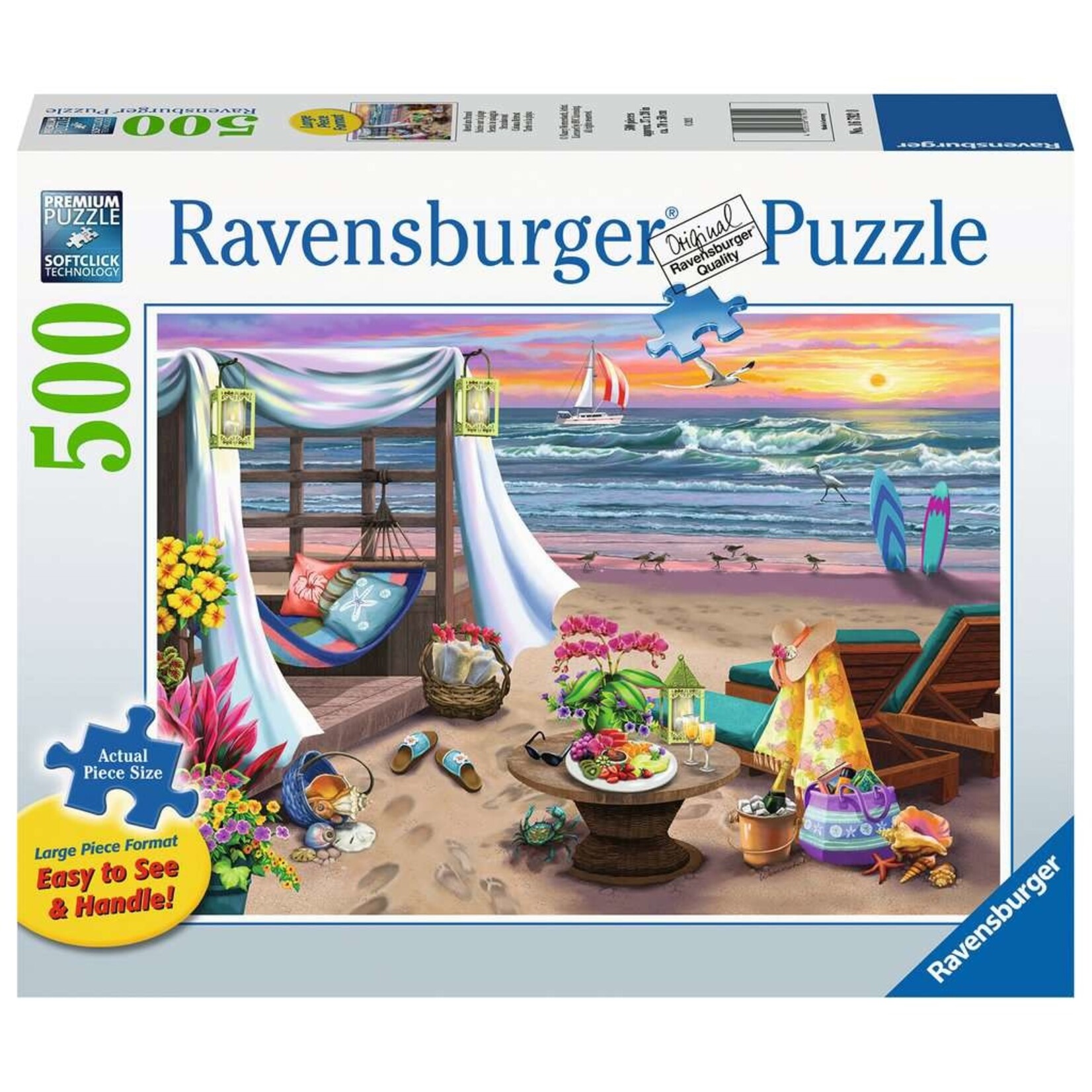 Ravensburger Cabana Retreat - 500 Piece Puzzle