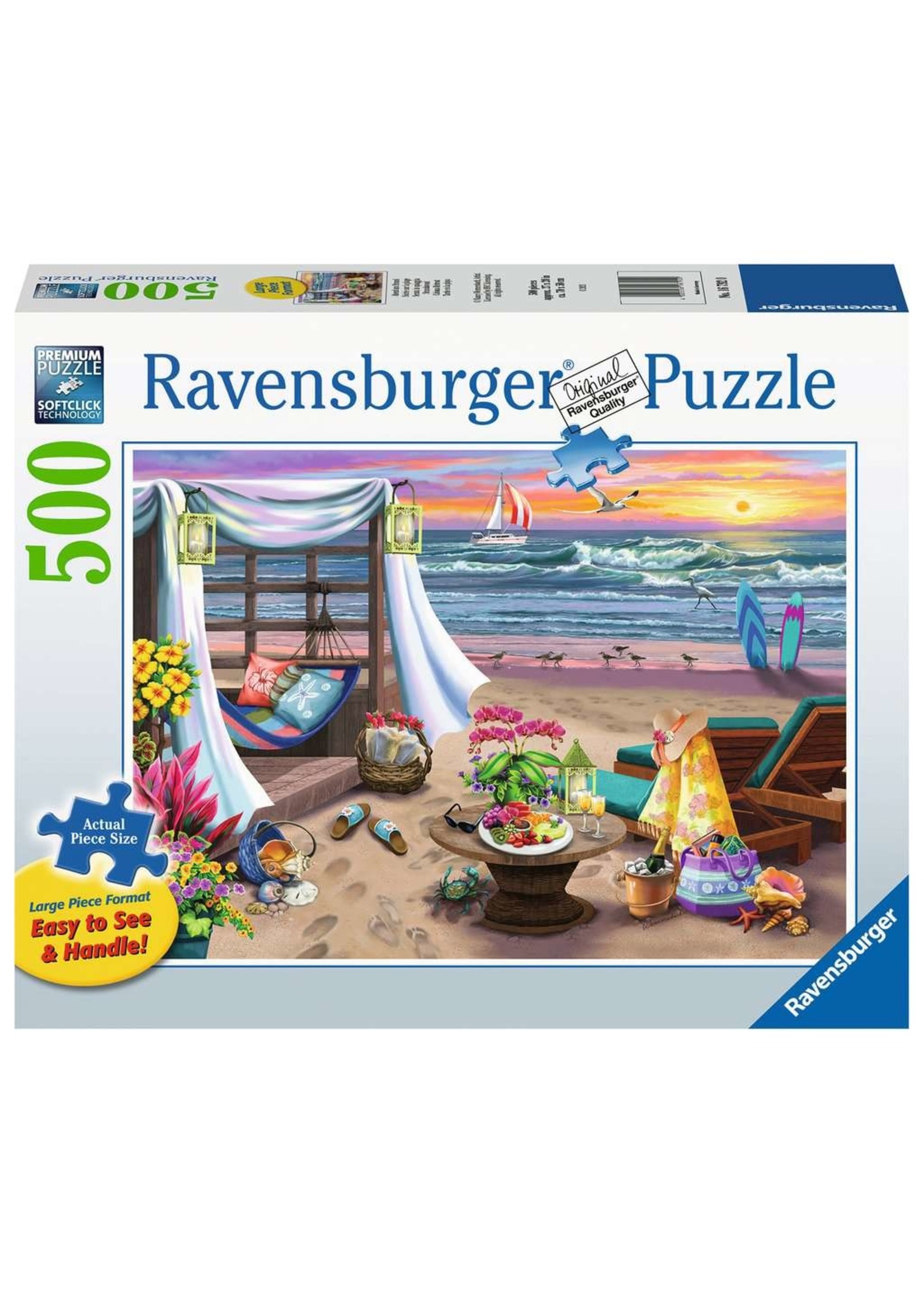 Ravensburger Cabana Retreat - 500 Piece Puzzle