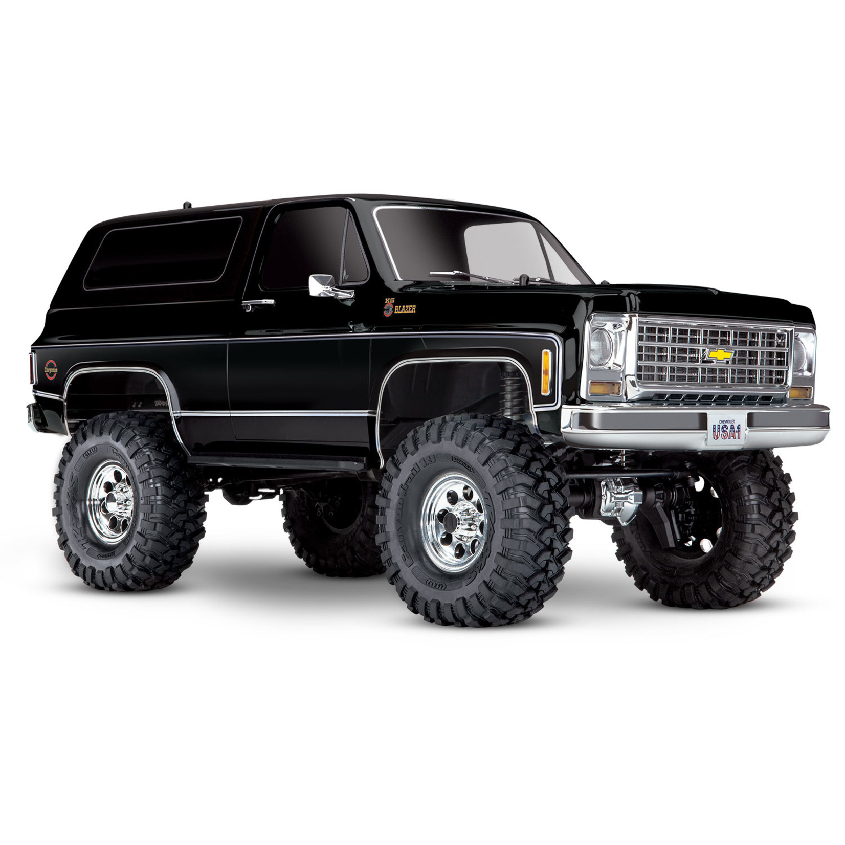 Traxxas 1/10 TRX-4 Trail Crawler Truck w/'79 Chevrolet K5 Blazer Body - Black