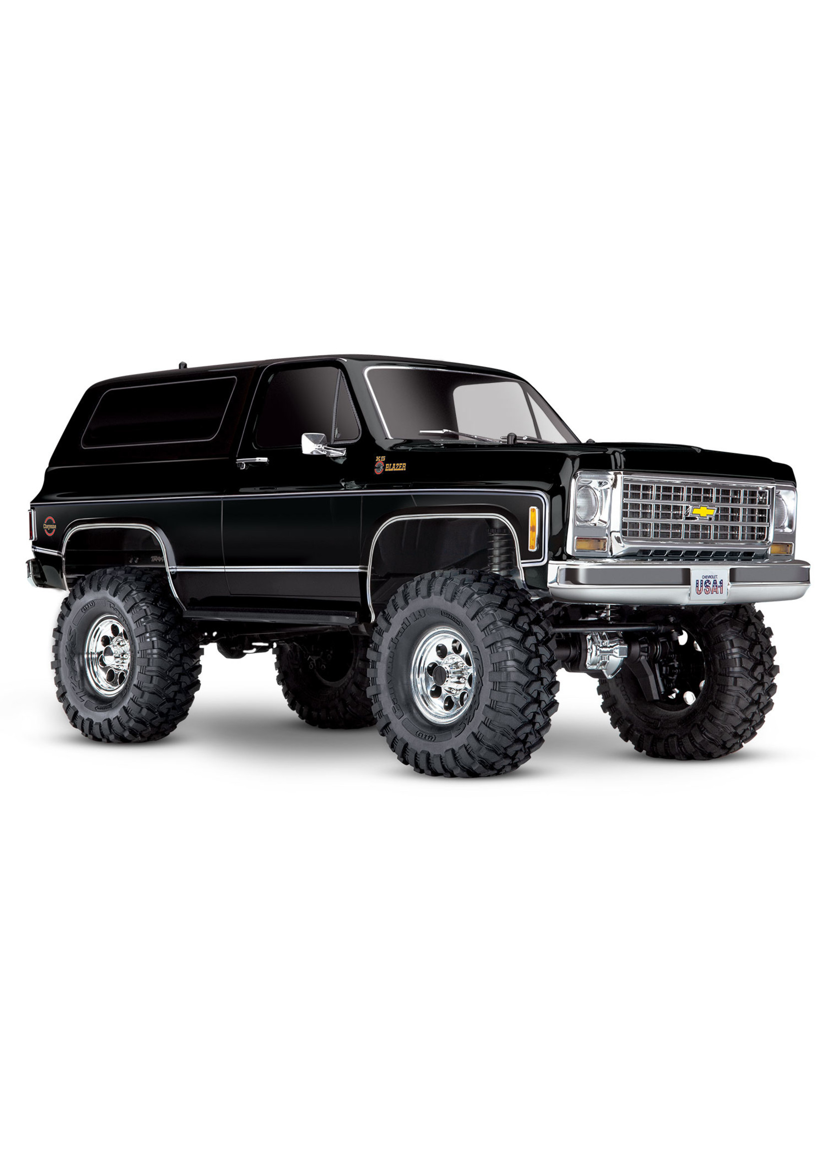 Traxxas 1/10 TRX-4 Trail Crawler Truck w/'79 Chevrolet K5 Blazer Body - Black