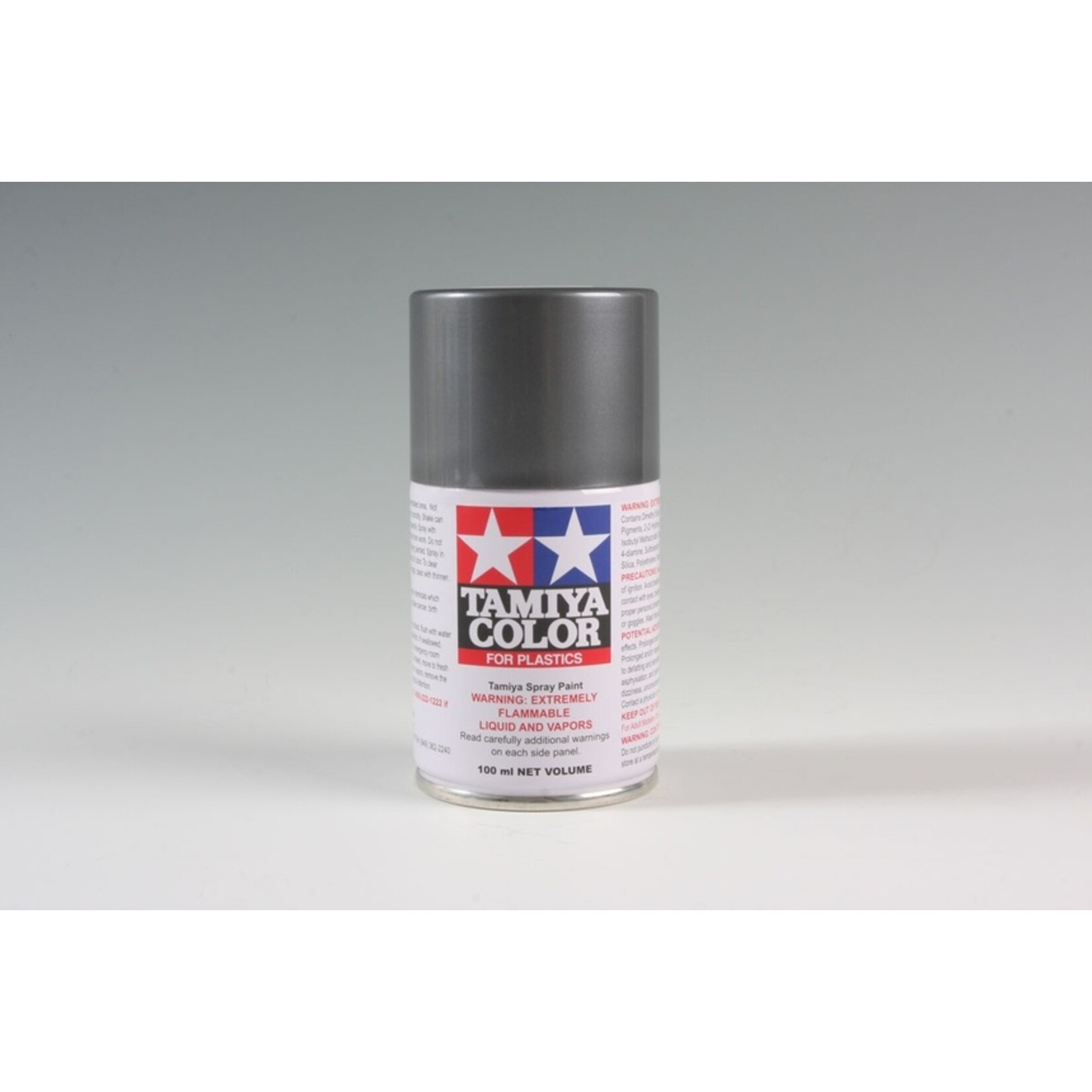 Tamiya 85100 - TS-100 Bright Gun Metal - 100ml Spray