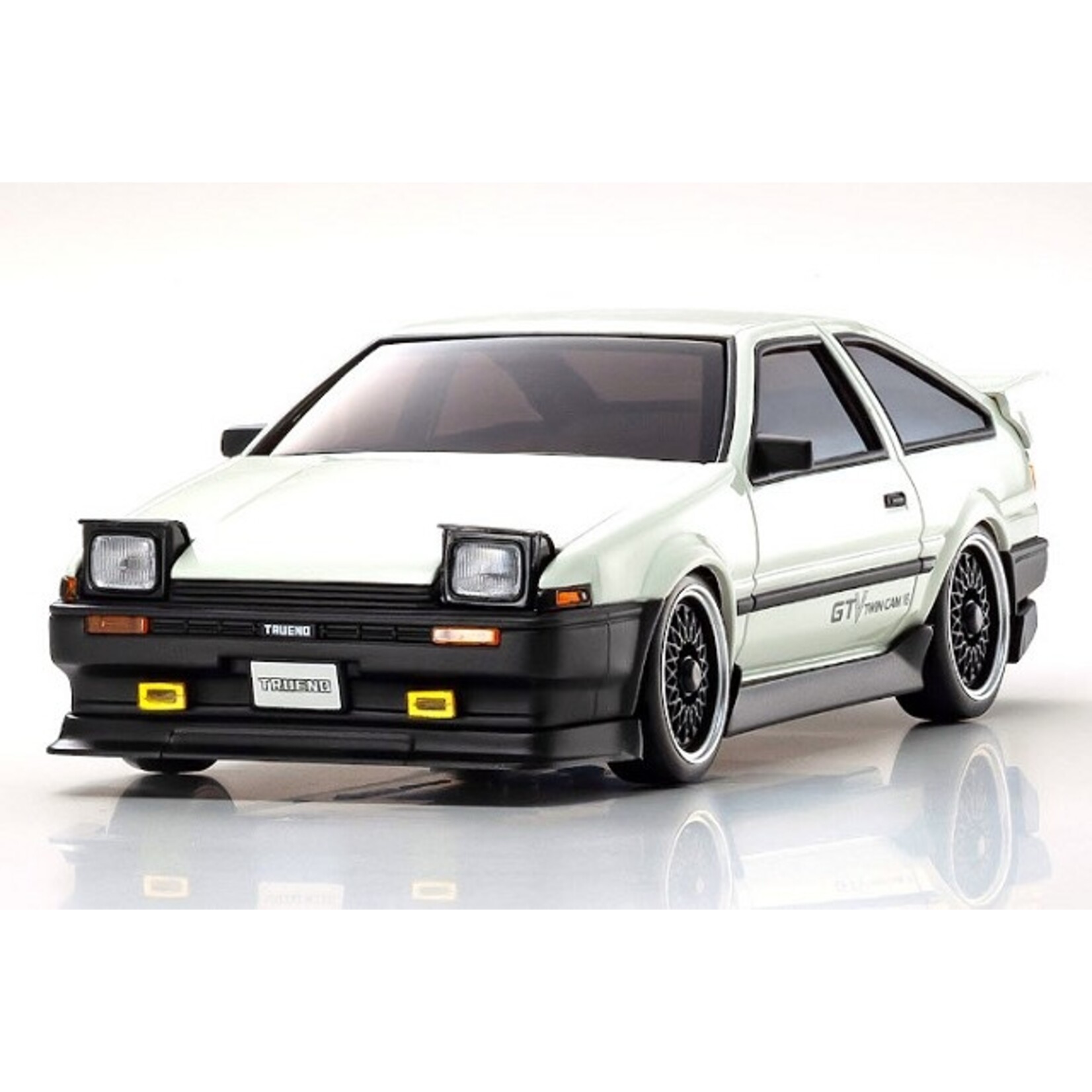 Kyosho 32623GTV - MINI-Z AWD AE86 Sprinter Trueno GTV Toyota White - Readyset