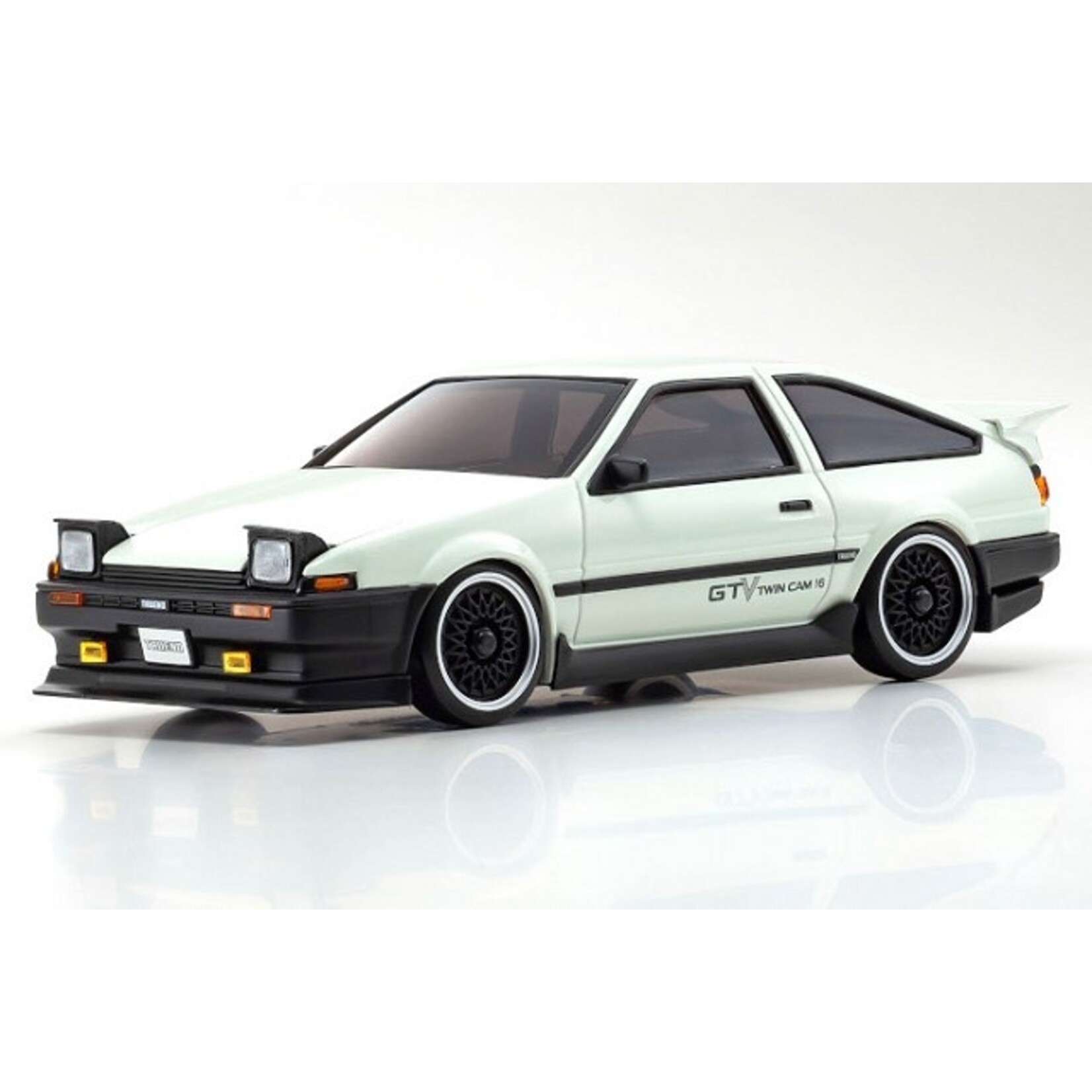 Kyosho 32623GTV - MINI-Z AWD AE86 Sprinter Trueno GTV Toyota White - Readyset