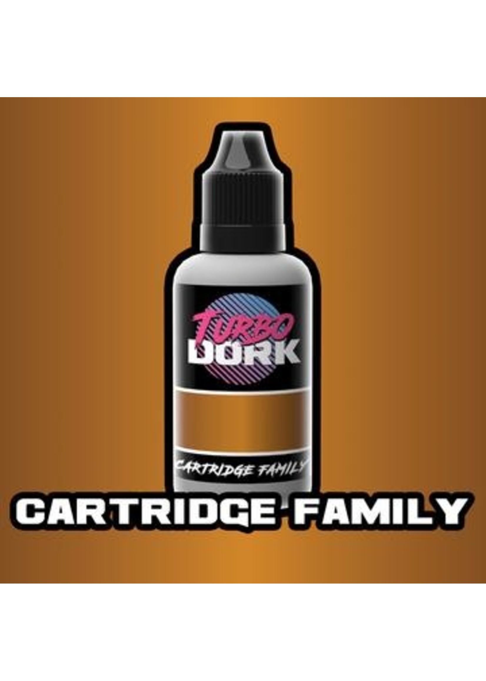 Turbo Dork Cartridge Family Metallic Acrylic Paint - 20ml Bottle
