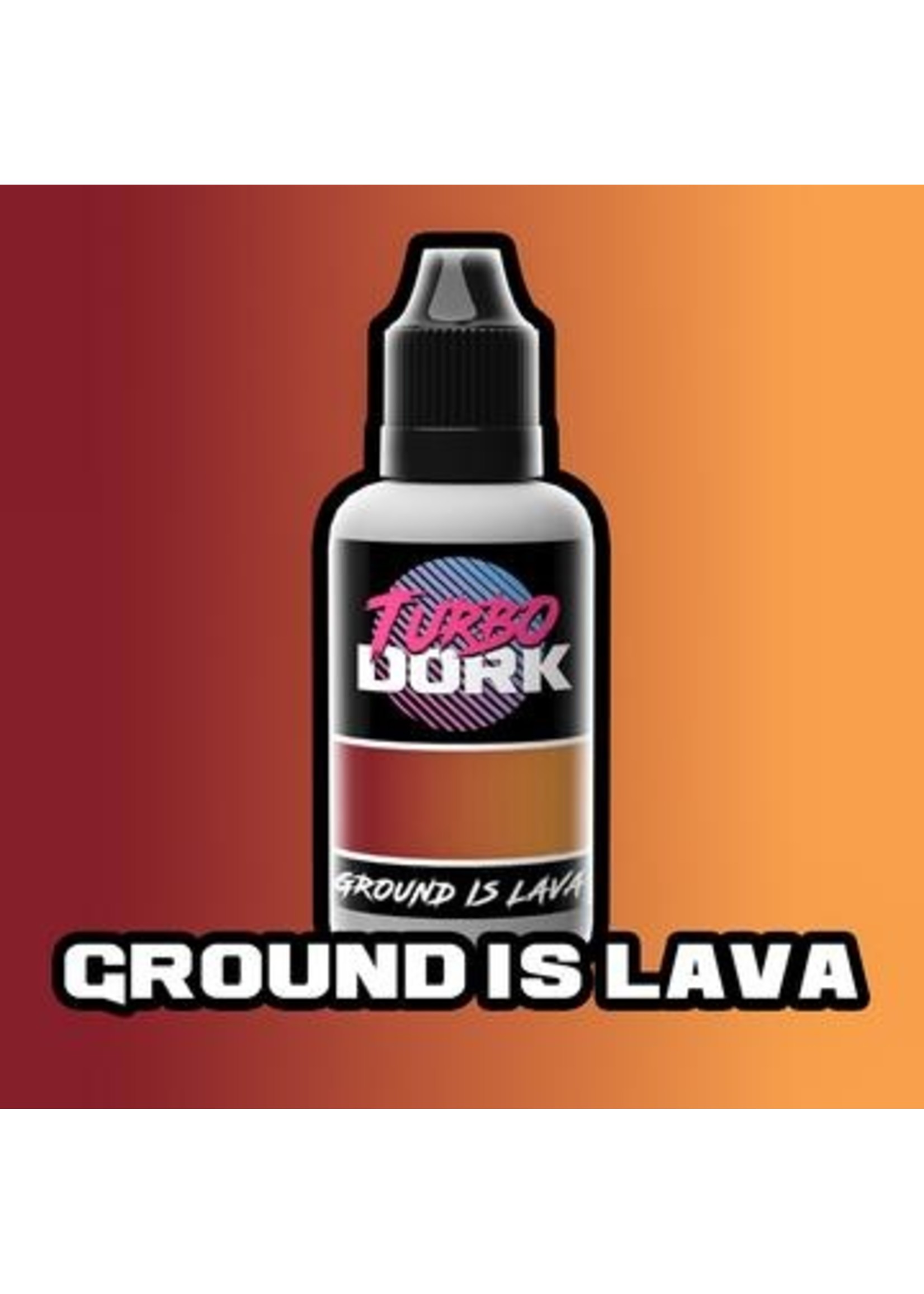 Turbo Dork Ground Is Lava Turboshift Acrylic Paint - 20ml Bottle