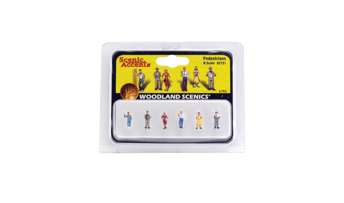 A2121 - N Scale Pedestrians