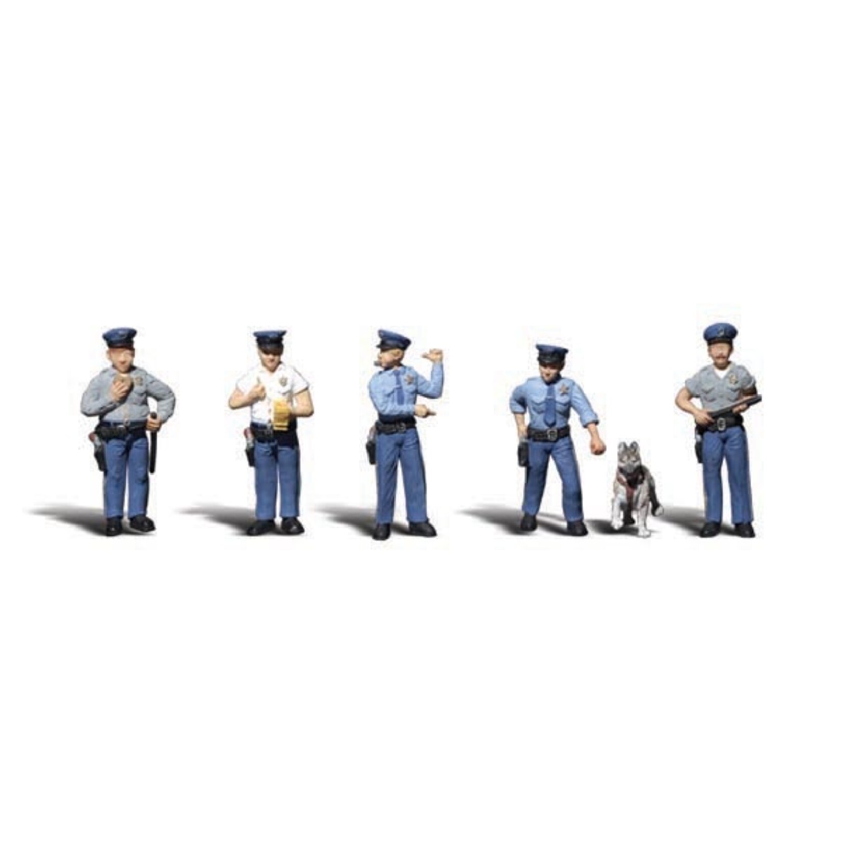 Woodland Scenics A2122 - N Scale Policemen