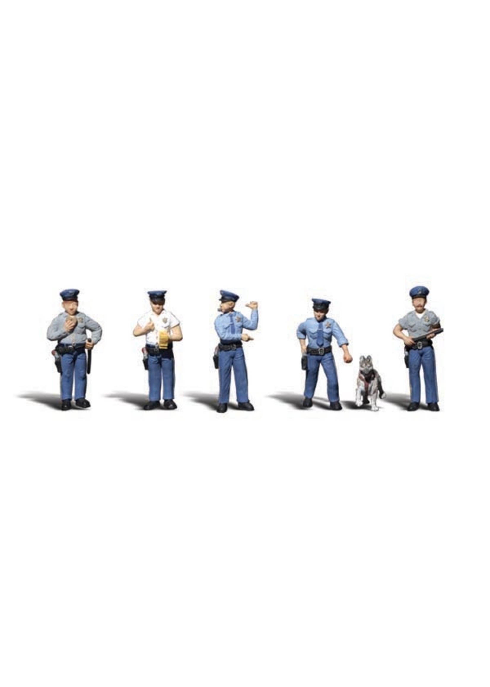 Woodland Scenics A2122 - N Scale Policemen