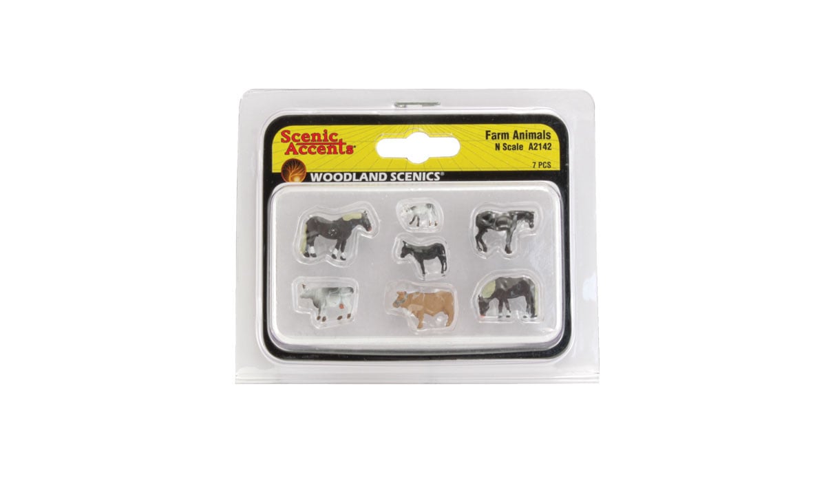A2142 - N Scale Farm Animals