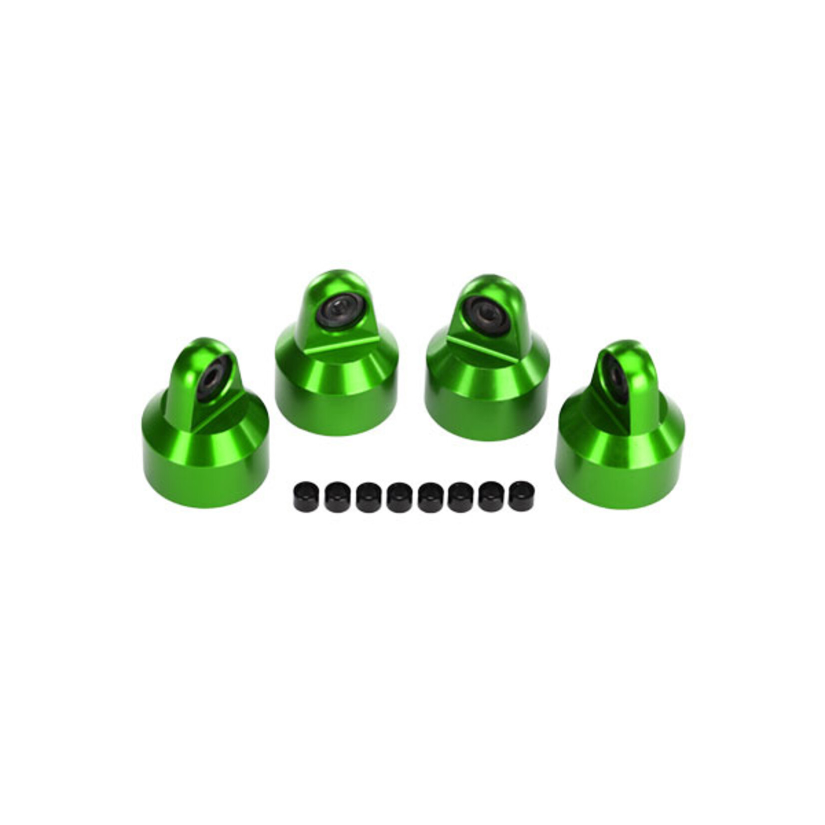 Traxxas 7764G - Aluminum Shock Caps GTX - Green