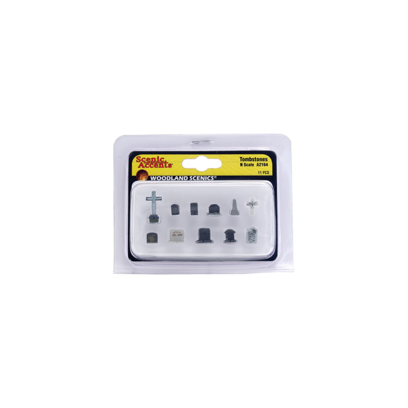 Woodland Scenics A2164 - N Scale Tombstones
