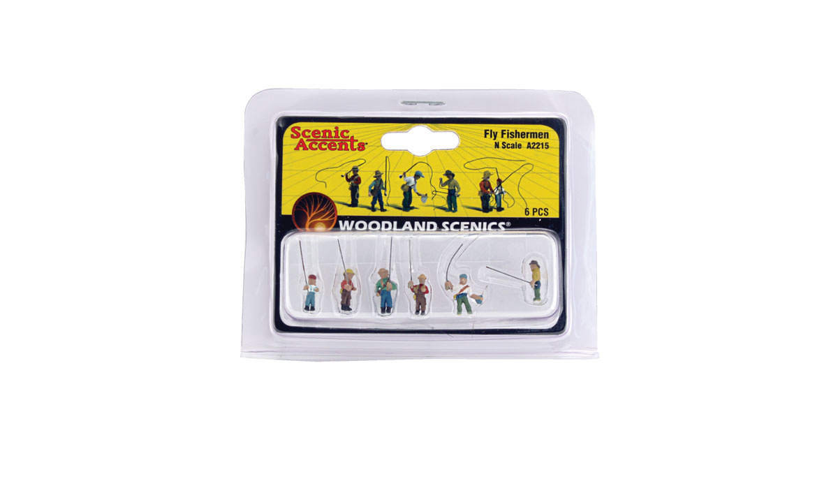 A2215 - N Scale Fly Fisherman