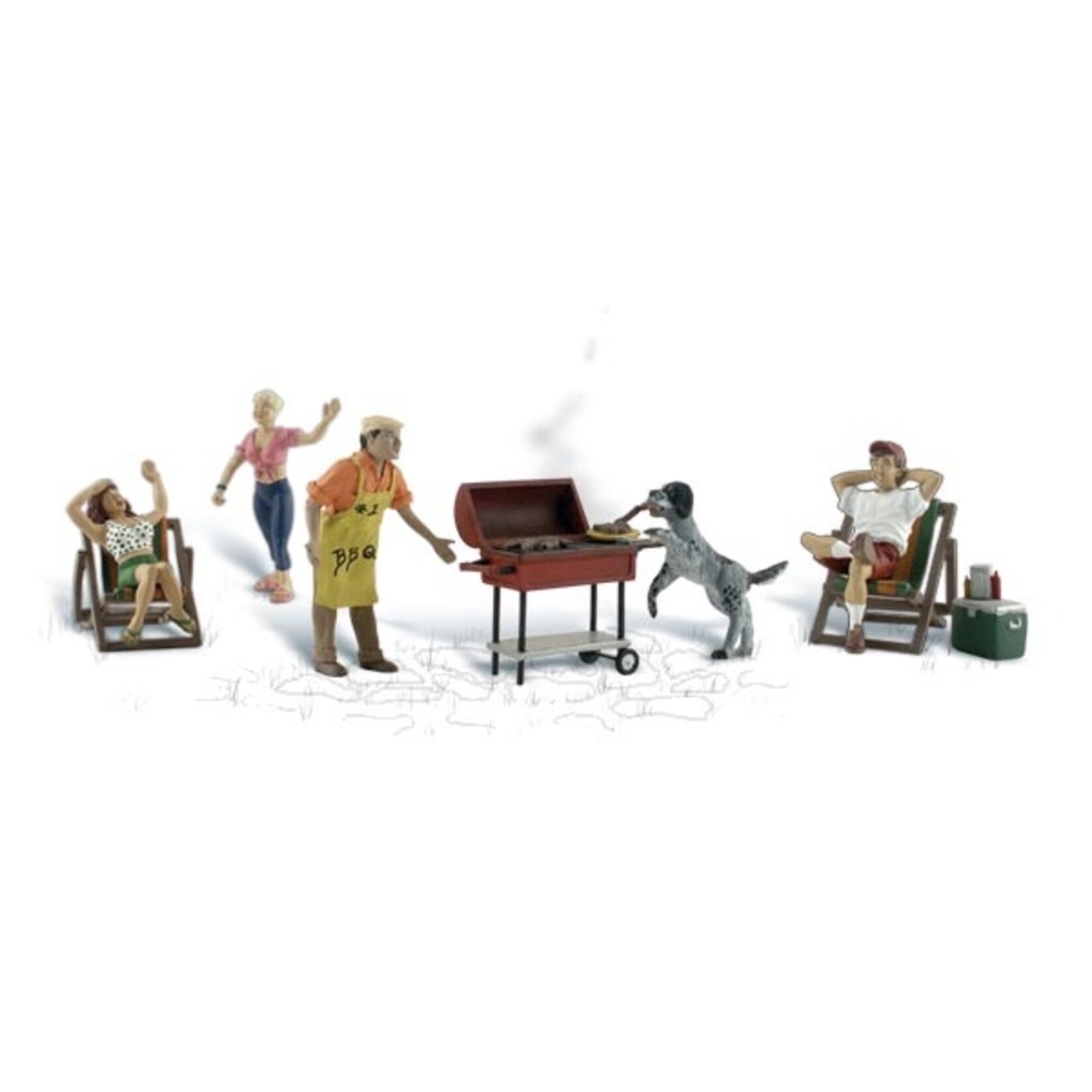 Woodland Scenics A2209 - N Scale Backyard Barbeque