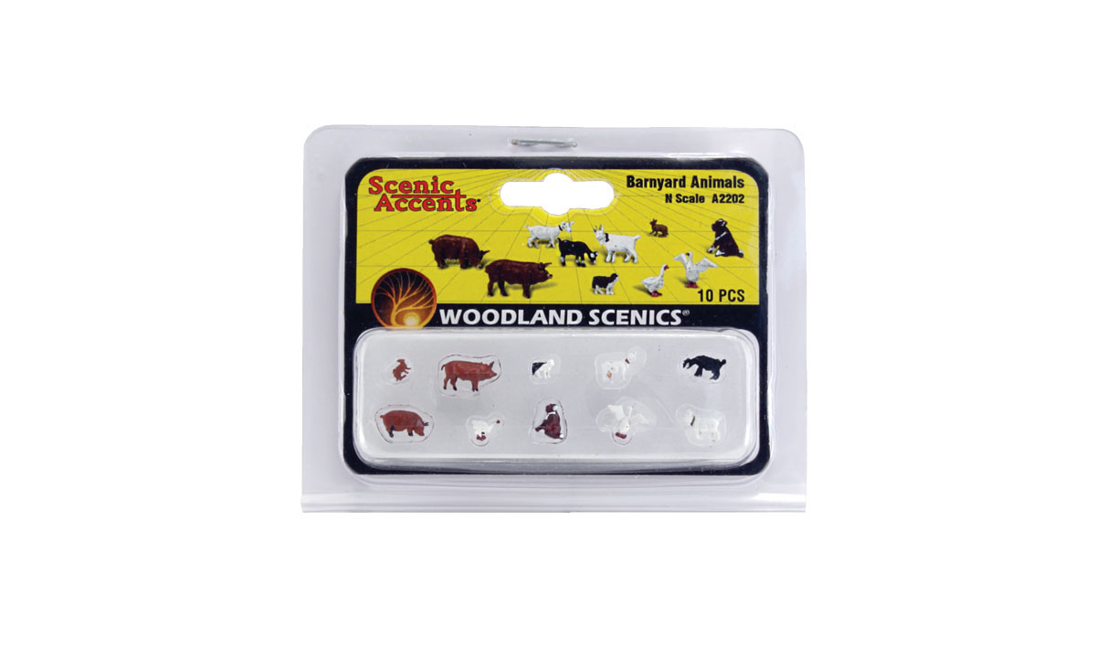 A2202 - N Scale Barnyard Animals