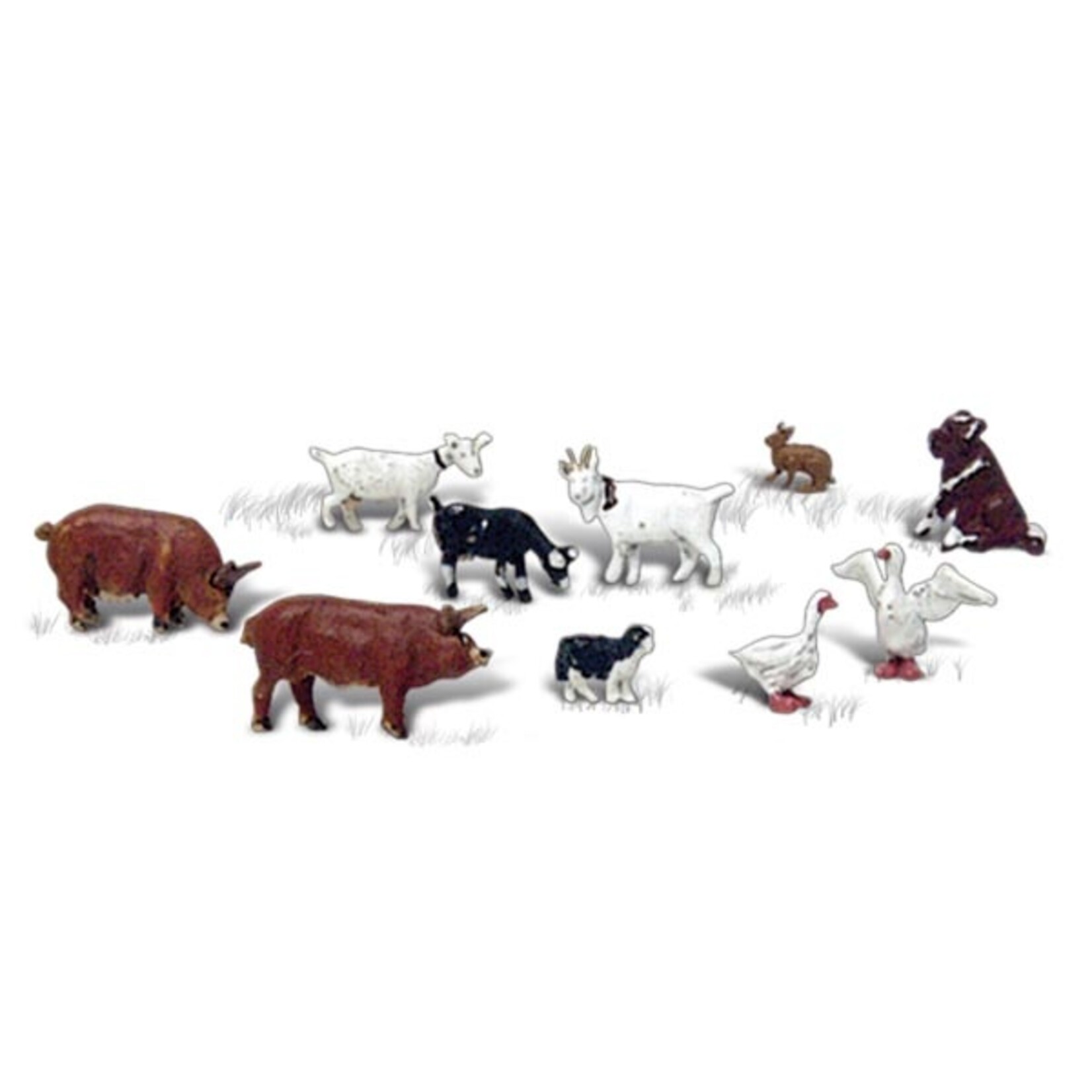 Woodland Scenics A2202 - N Scale Barnyard Animals
