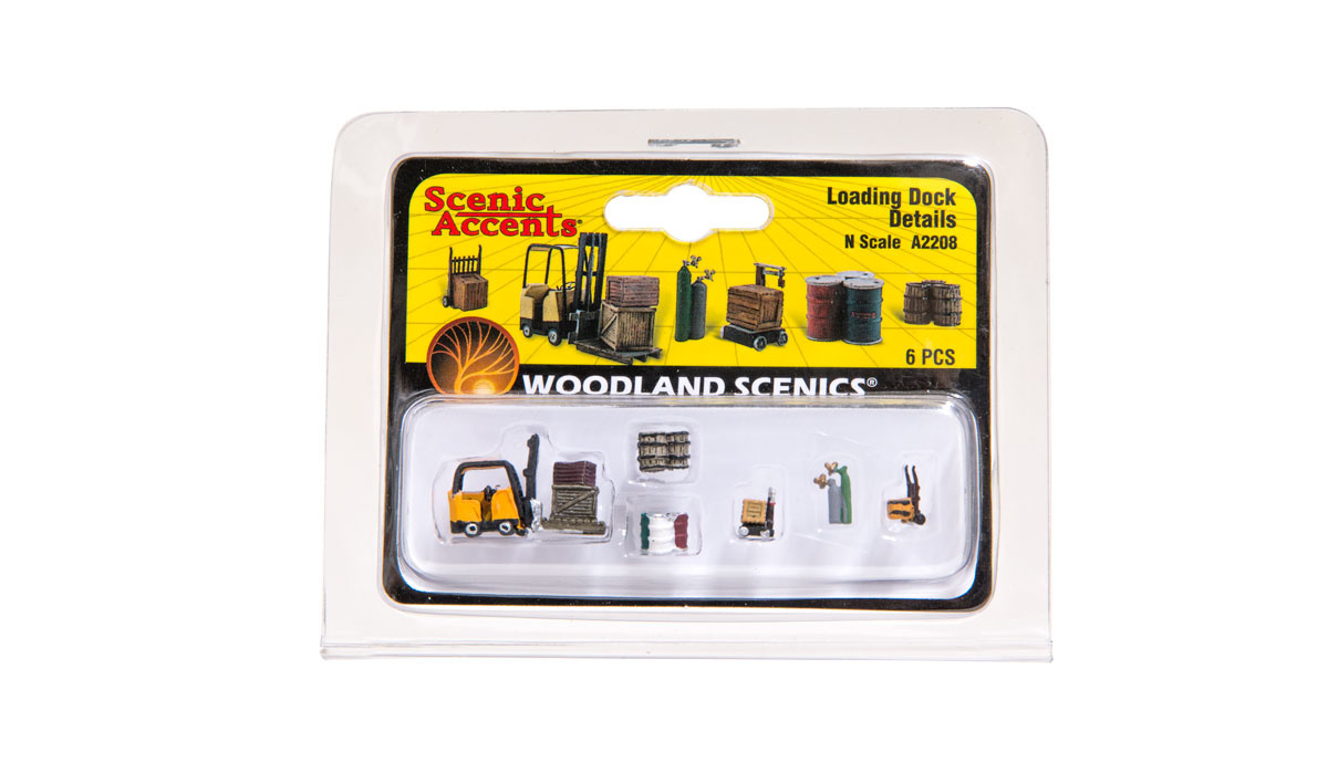 A2208 - N Scale Loading Dock Details