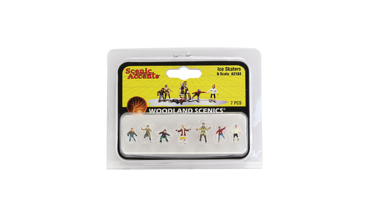 A2184 - N Scale Ice Skaters