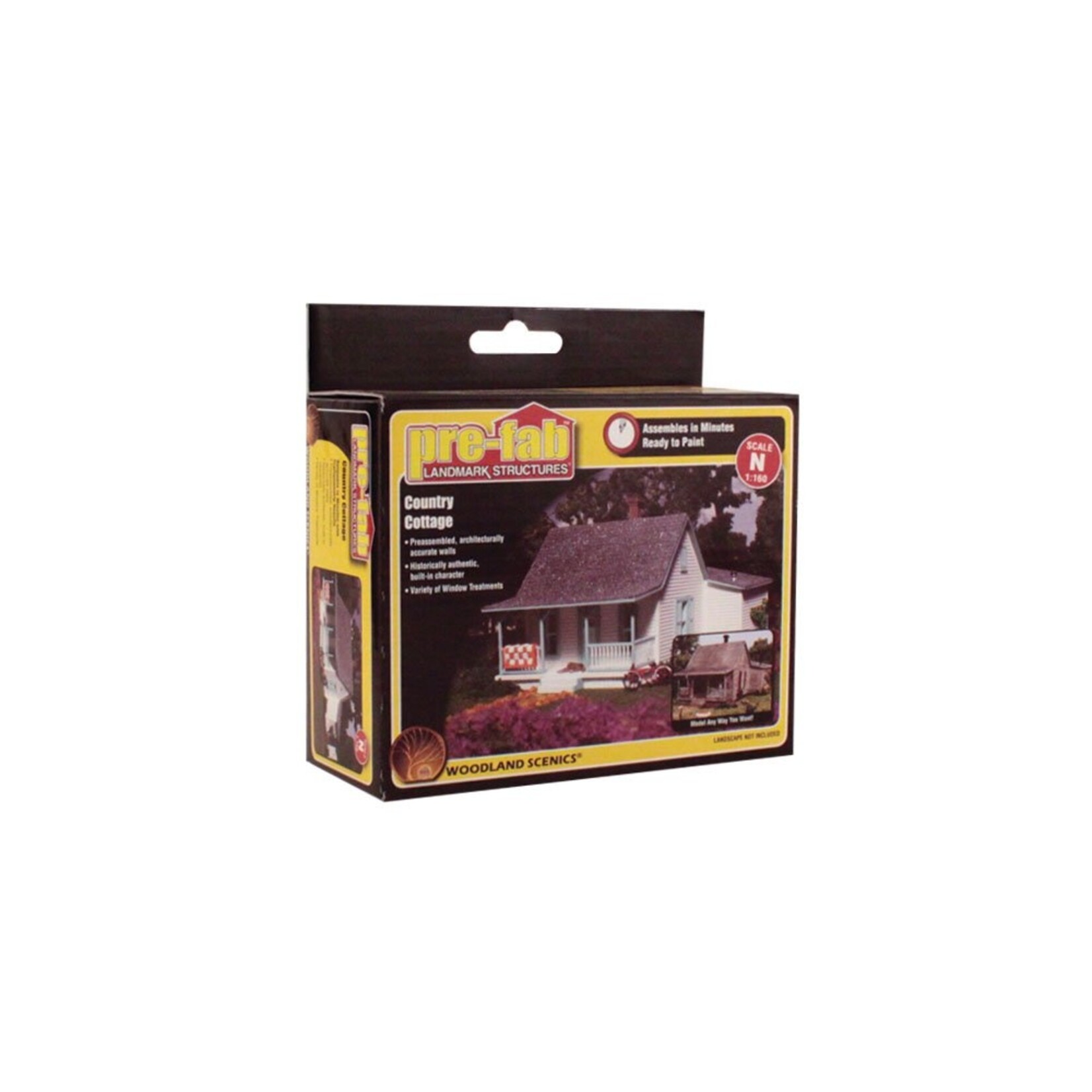 Woodland Scenics PF5206 - N Scale Country Cottage