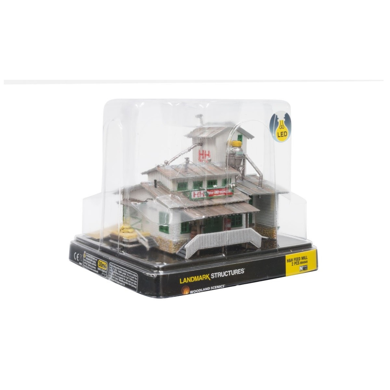 Woodland Scenics BR4949 - N Scale H&H Feed Mill