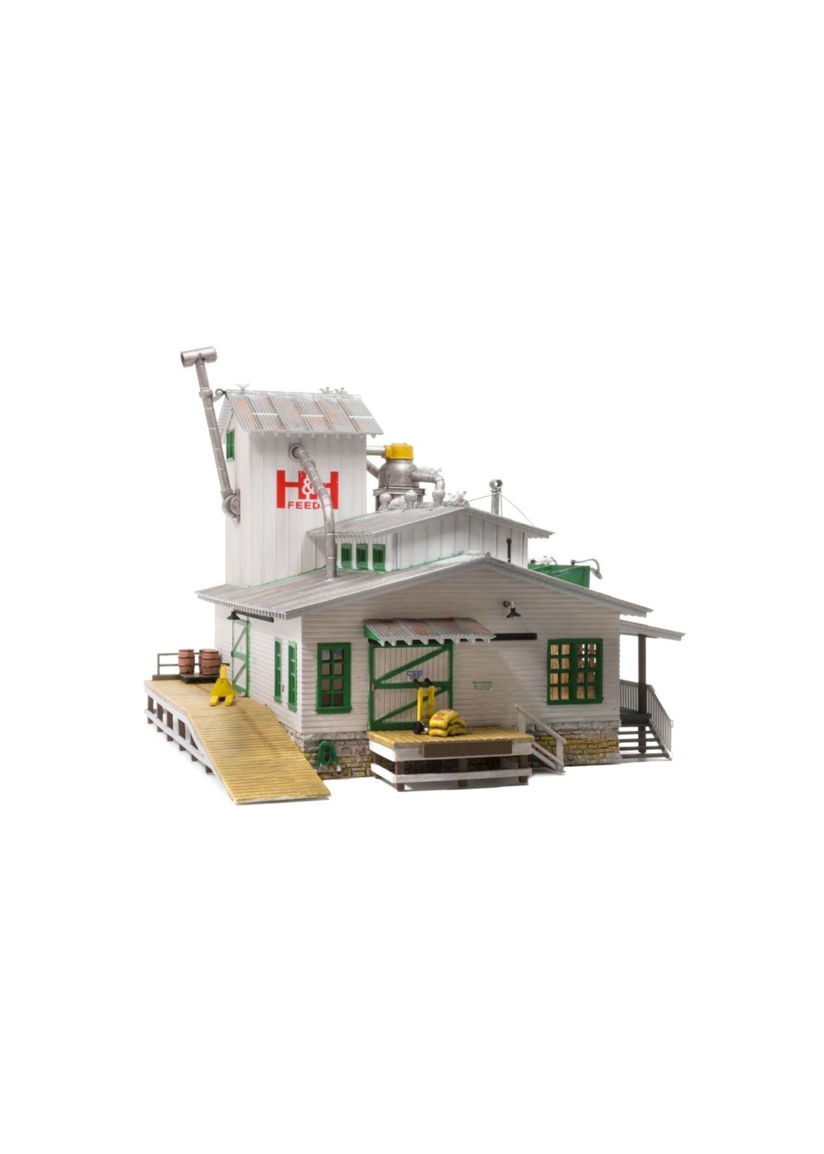 Woodland Scenics BR4949 - N Scale H&H Feed Mill