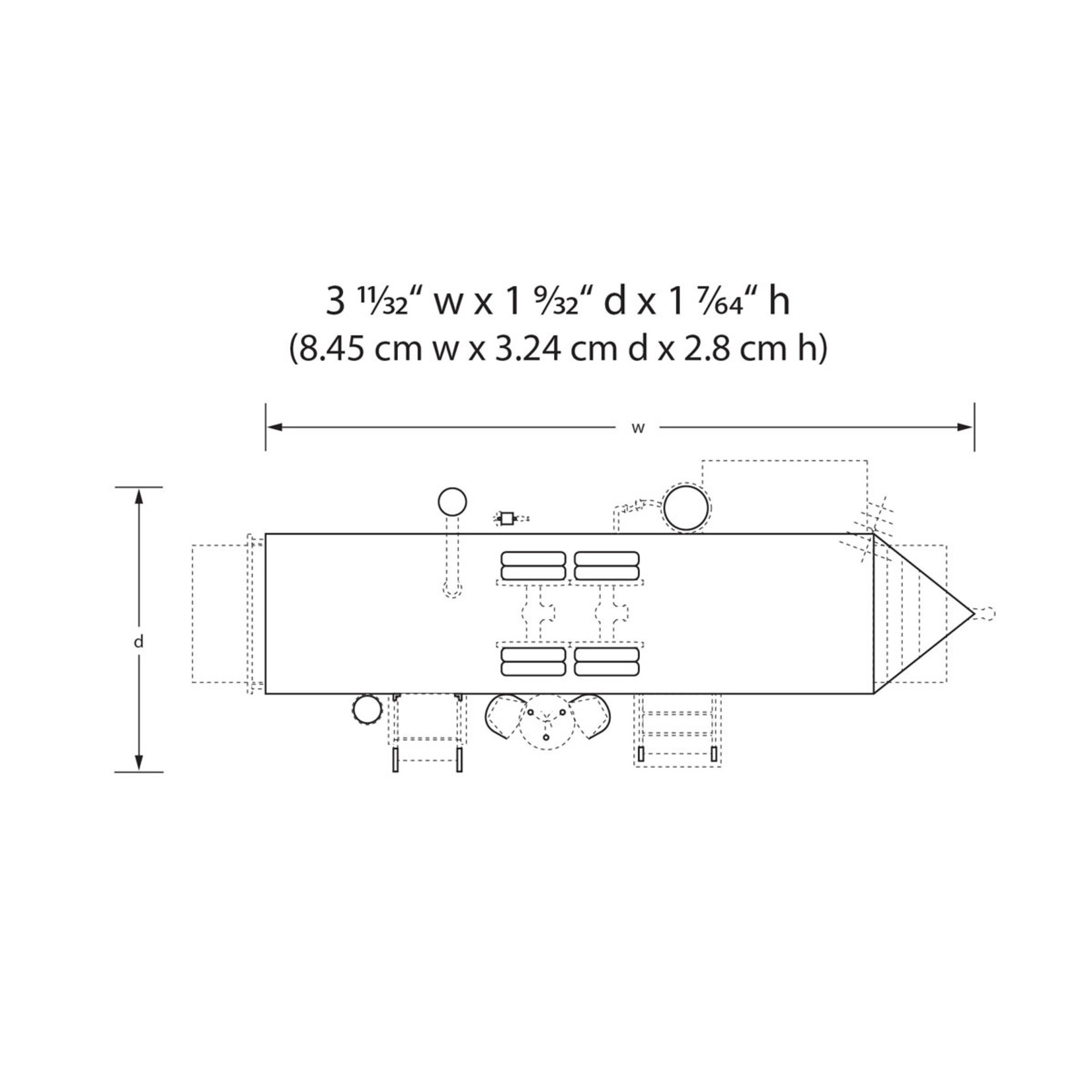 Woodland Scenics BR4952 - N Scale Sunny Days Trailer