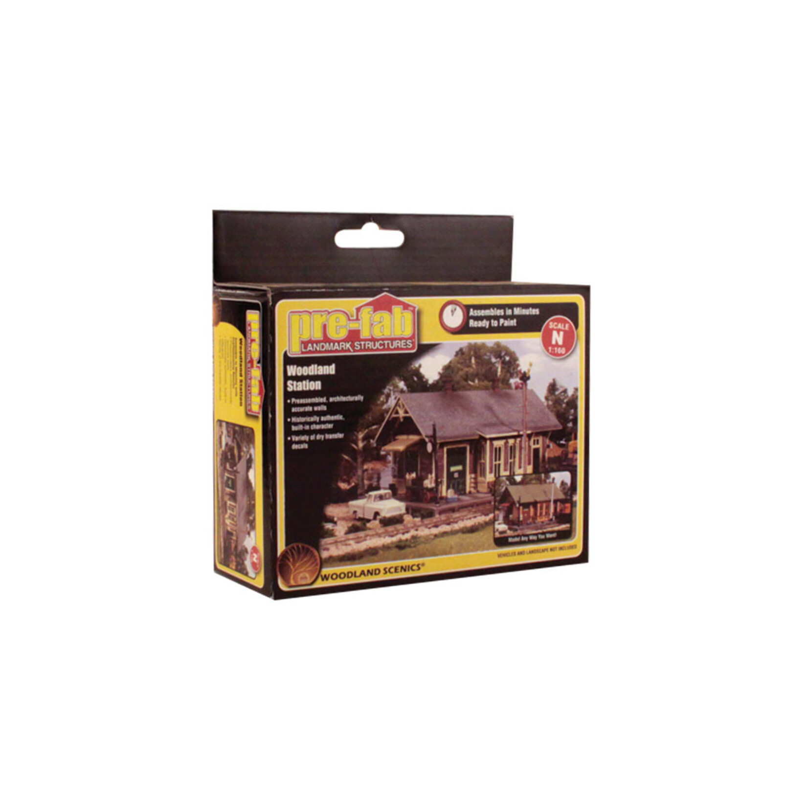 Woodland Scenics PF5207 - N Scale Woodland Station