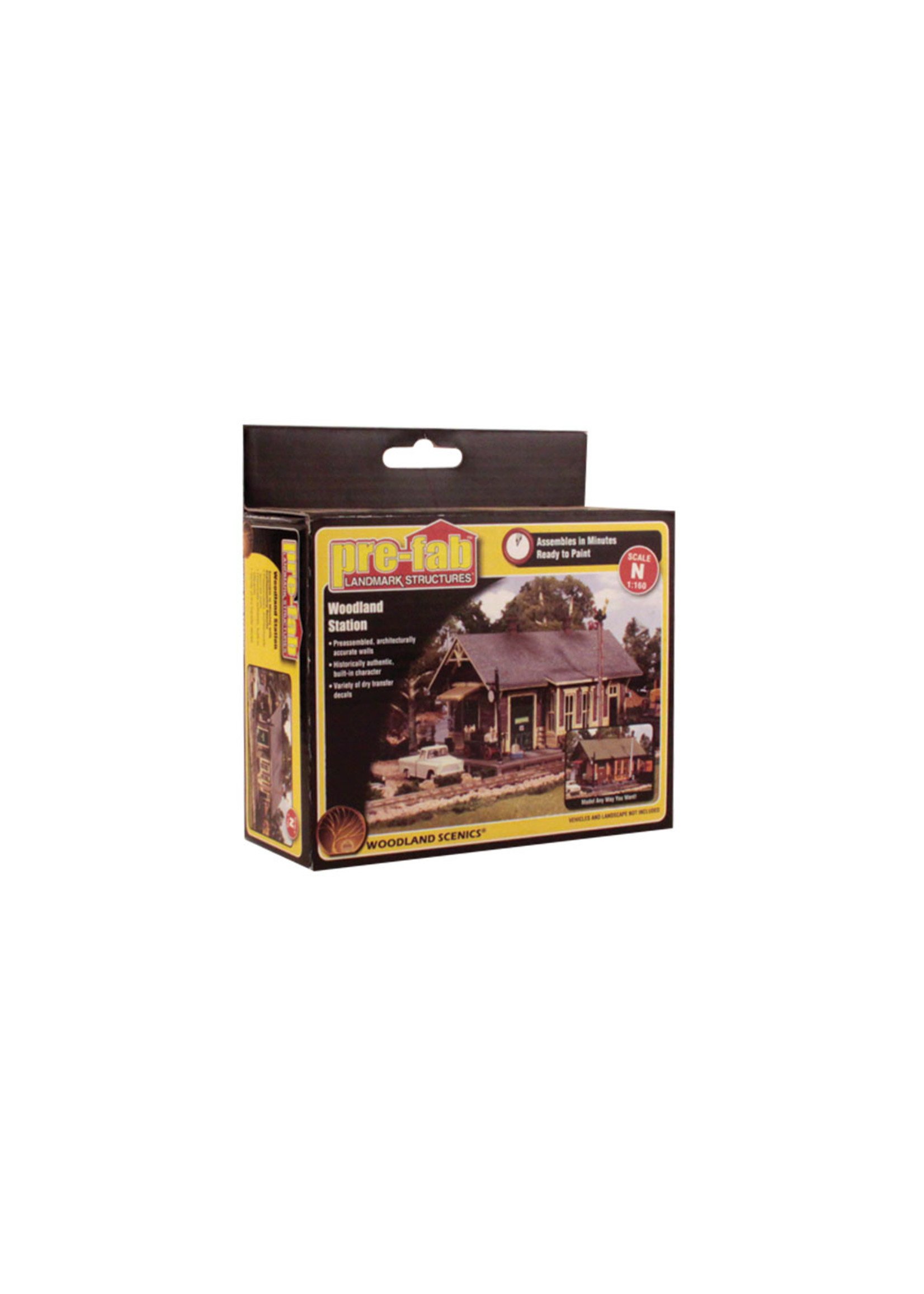 Woodland Scenics PF5207 - N Scale Woodland Station