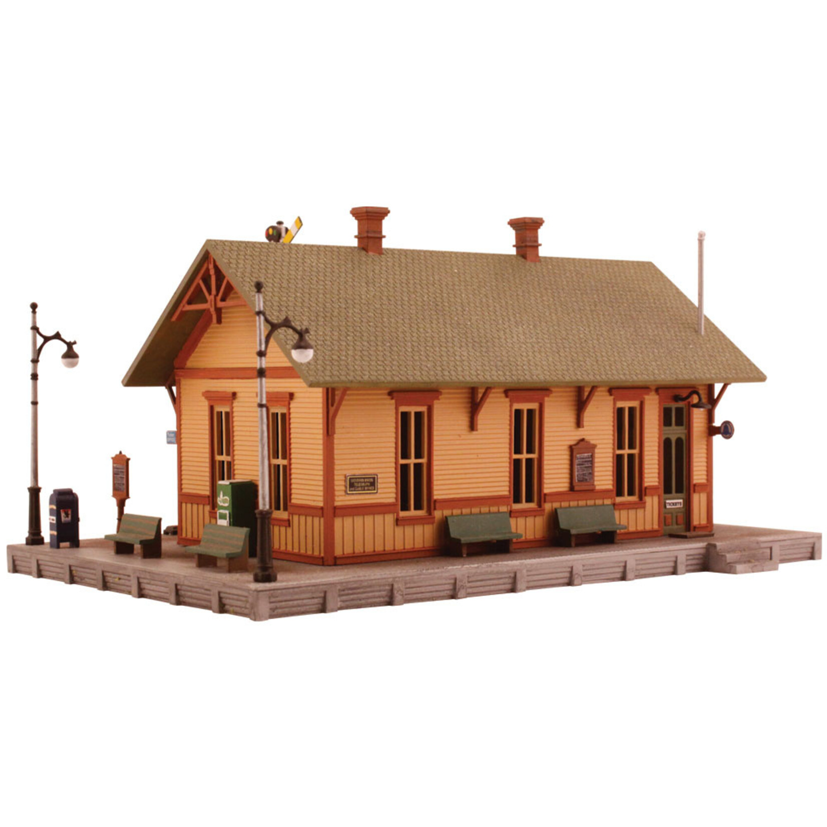 Woodland Scenics PF5207 - N Scale Woodland Station