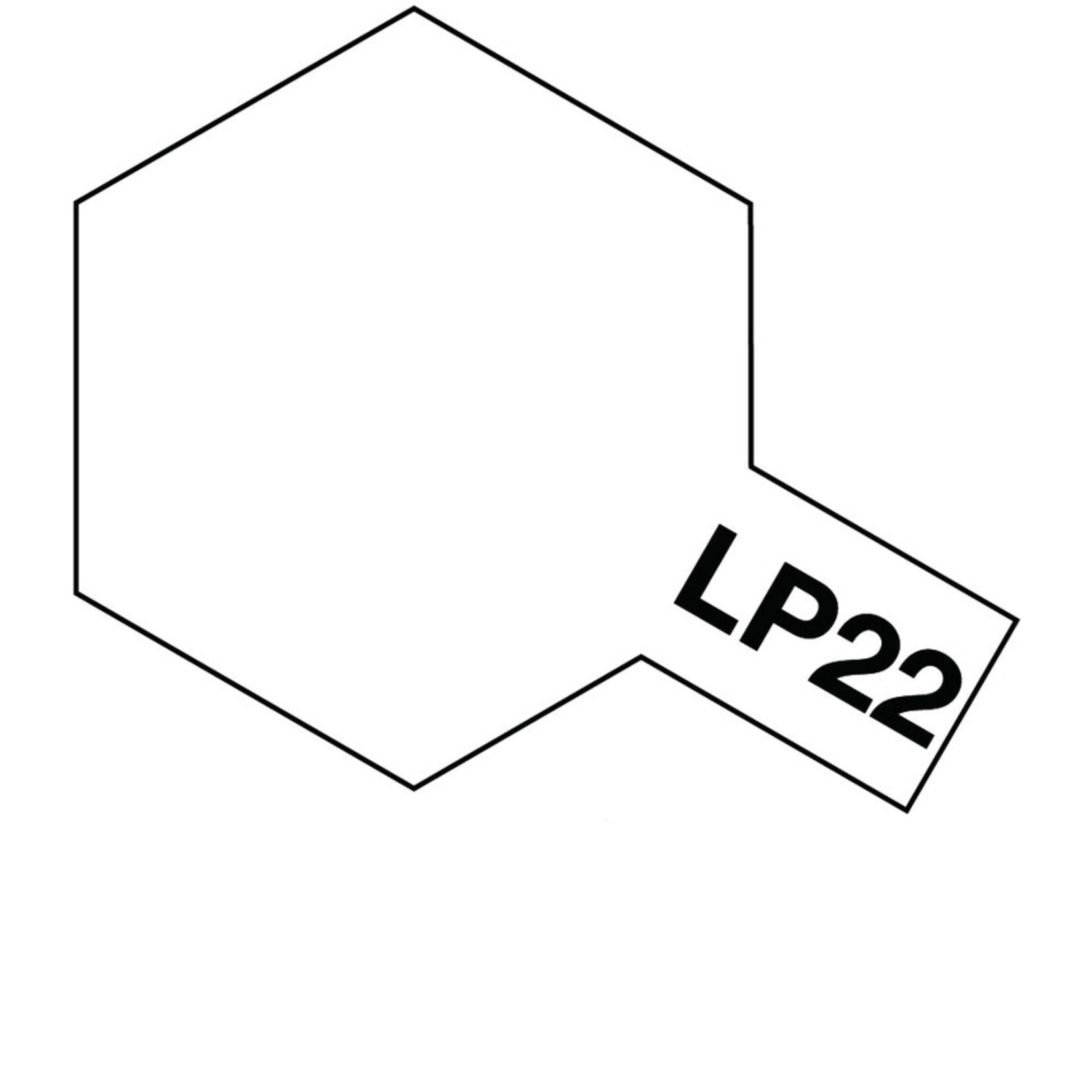 Tamiya 82122 - LP-22 Flat Base Lacquer Paint 10ml