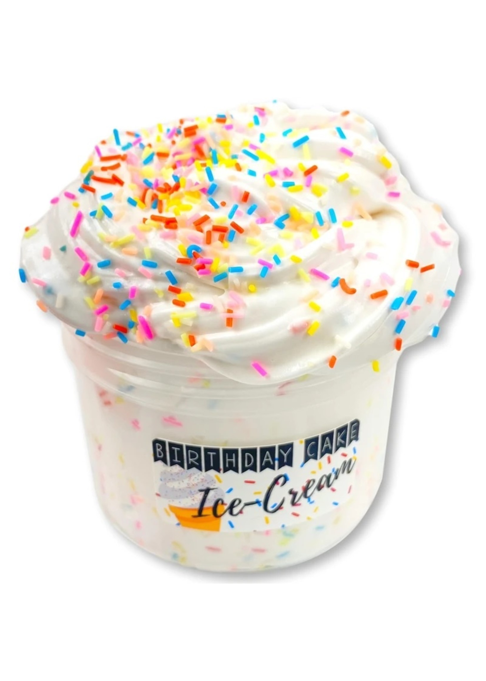 Dope Slimes Birthday Cake Ice Cream Butter Slime - 8 oz