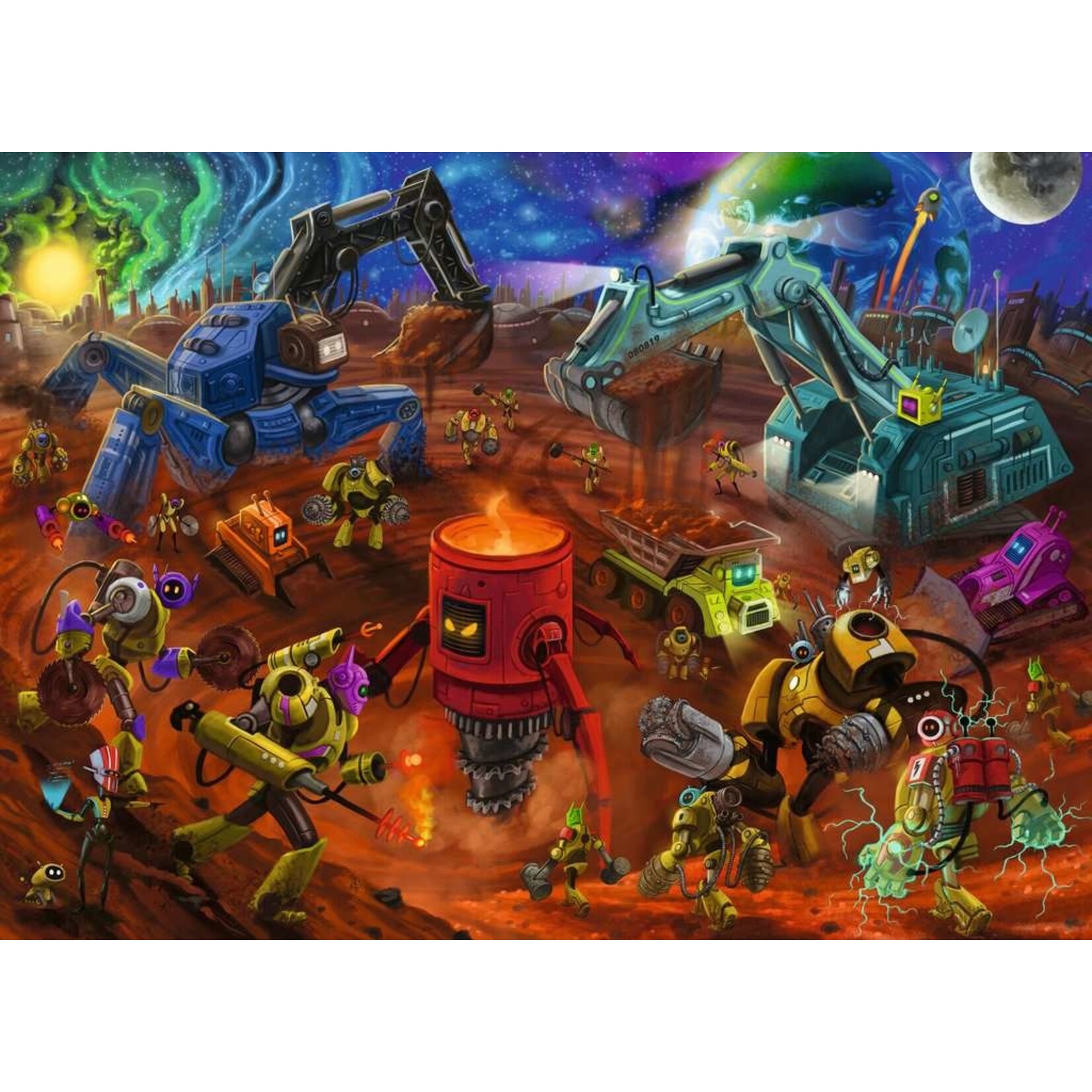 Ravensburger Space Construction - 60 Piece Puzzle