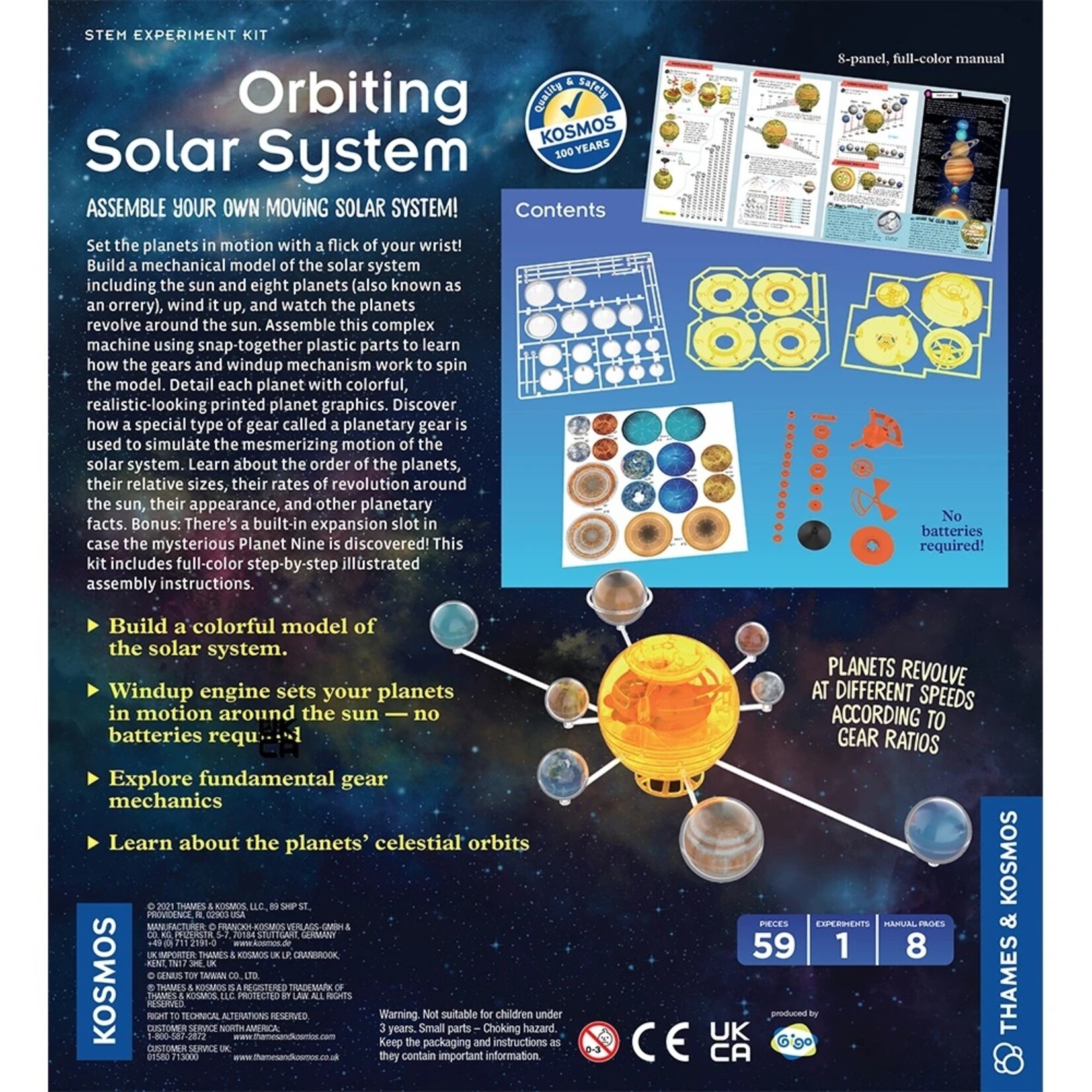 Thames & Kosmos Orbiting Solar System STEM Kit