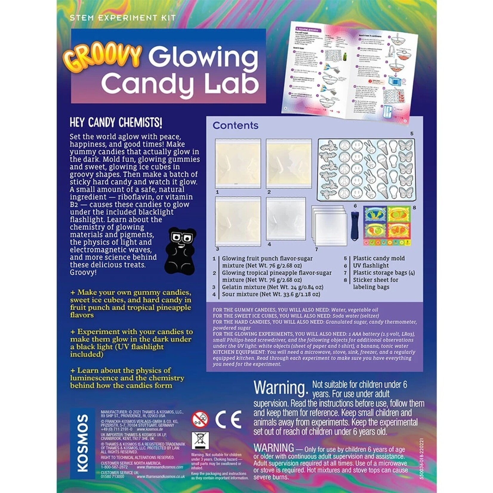 Thames & Kosmos Groovy Glowing Candy Lab