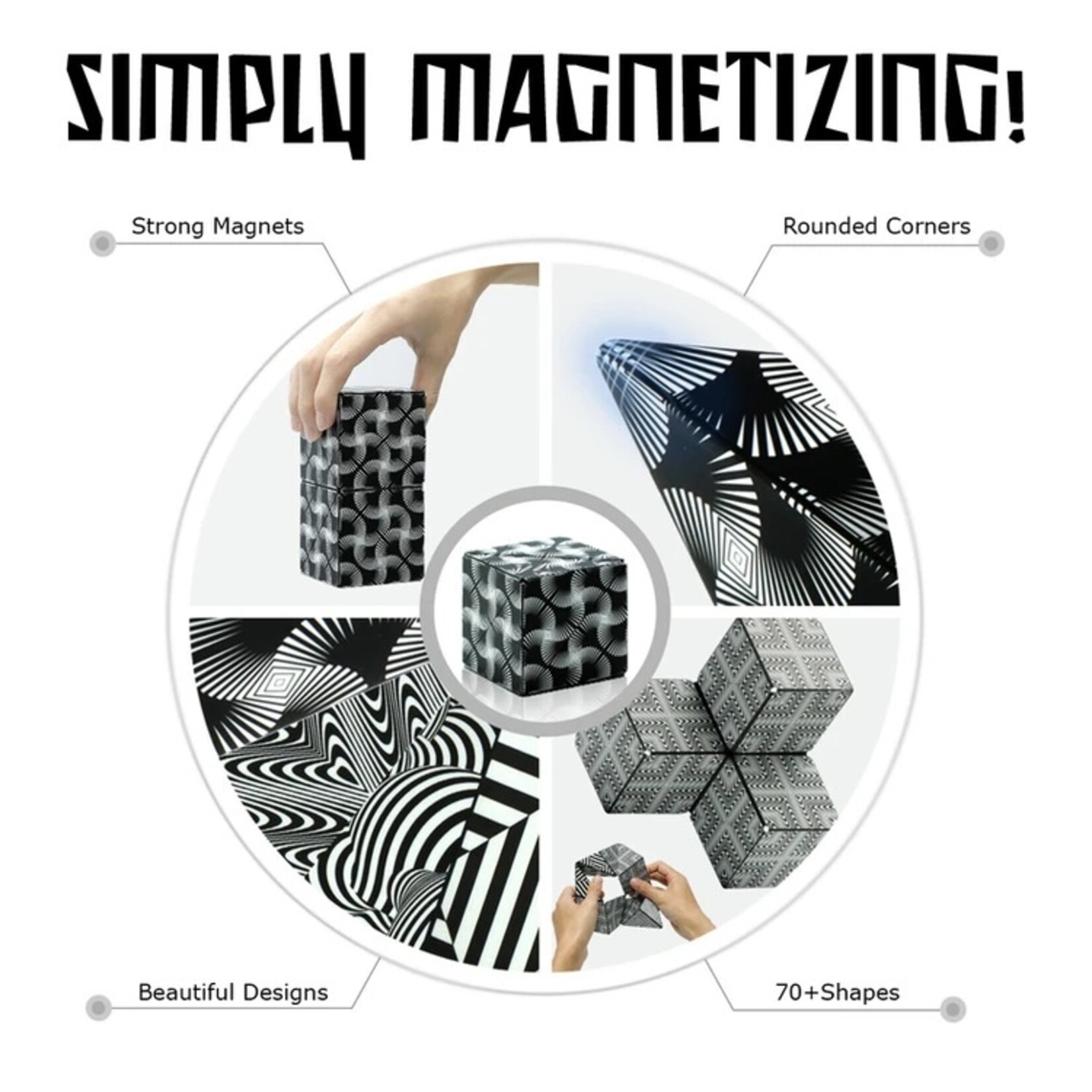 Fun In Motion Shashibo - Black & White