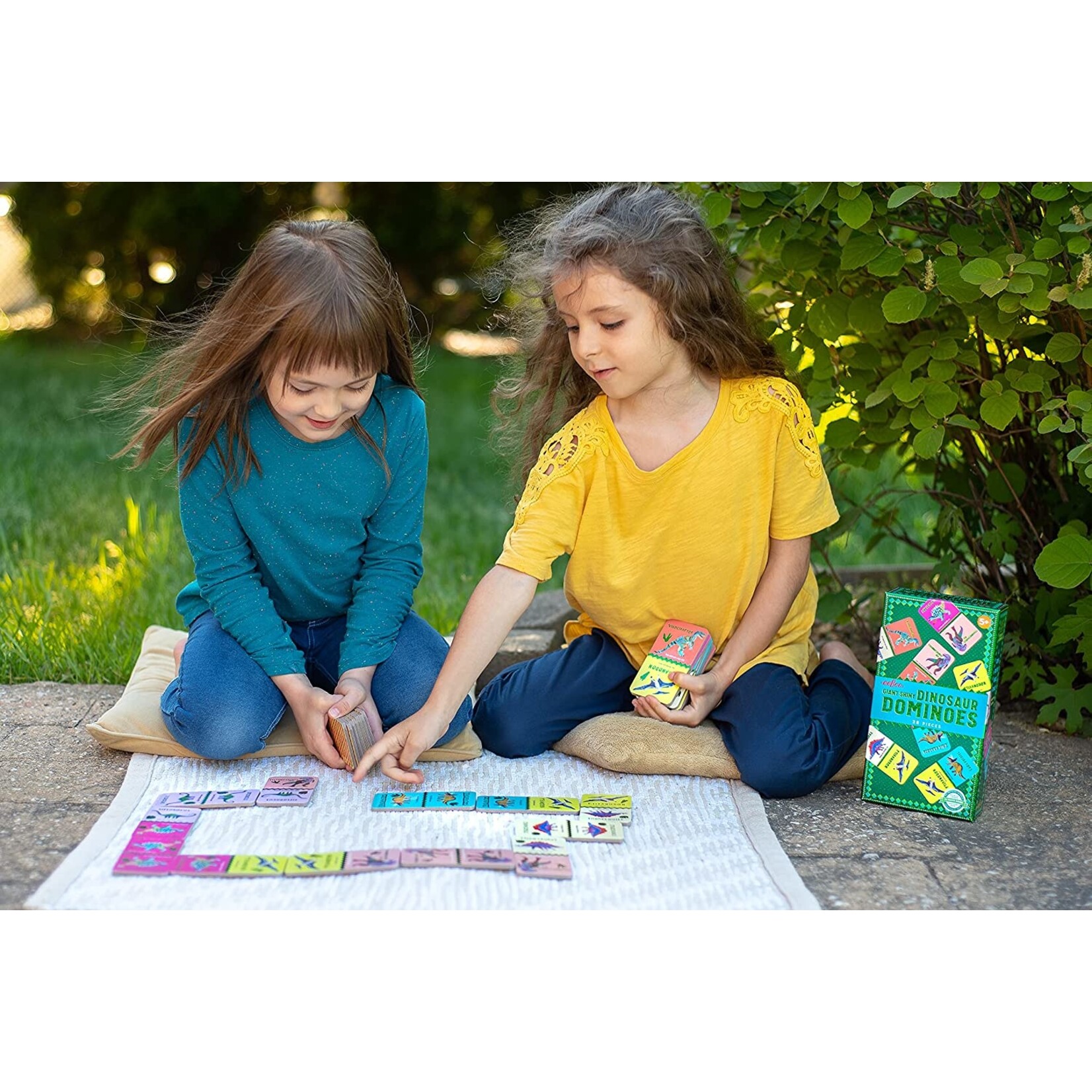 Eeboo Shiny Dinosaur Dominoes