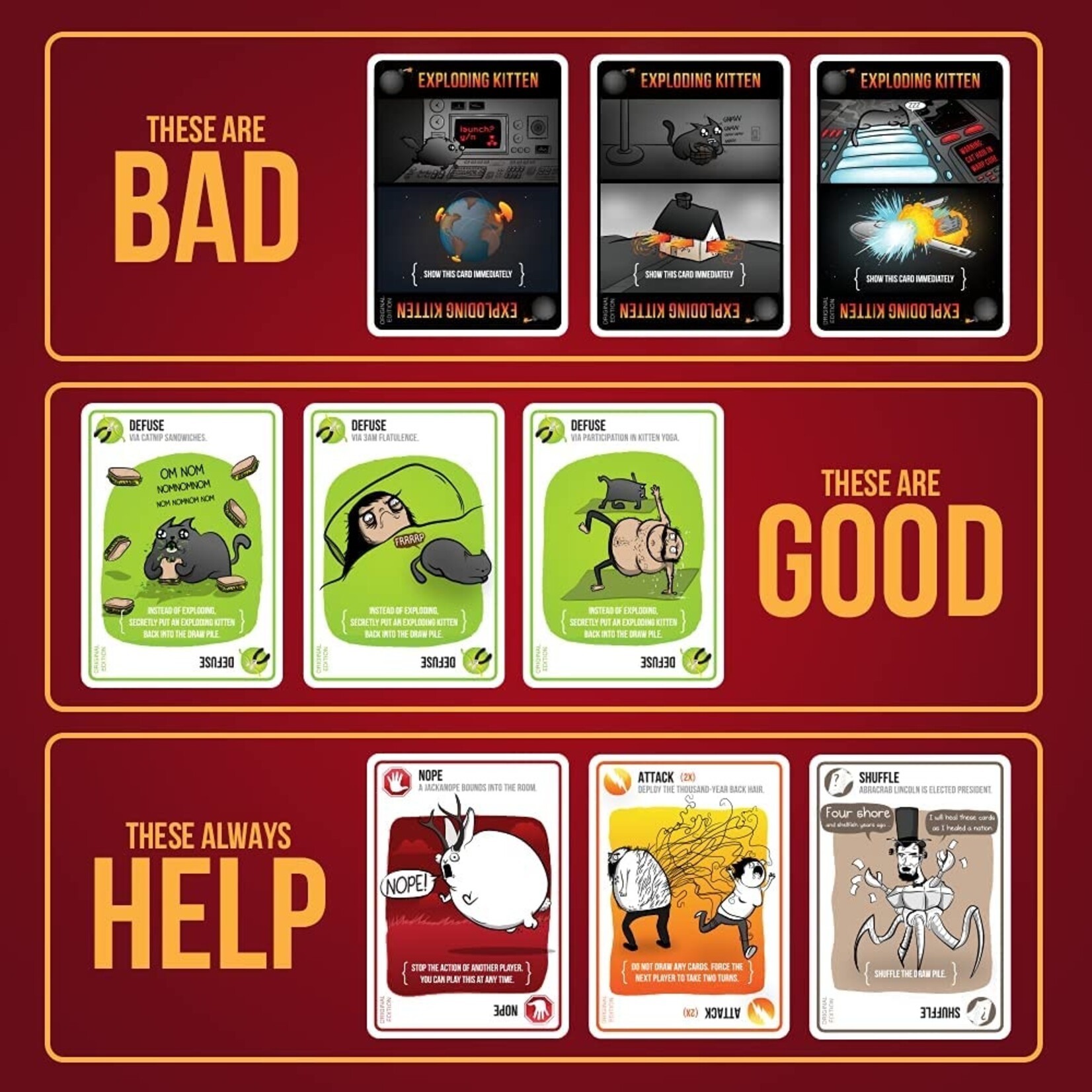 Exploding Kittens Exploding Kittens - Original Edition