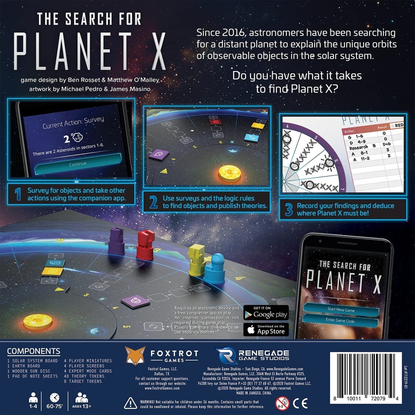 Renegade Game Studios The Search for Planet X