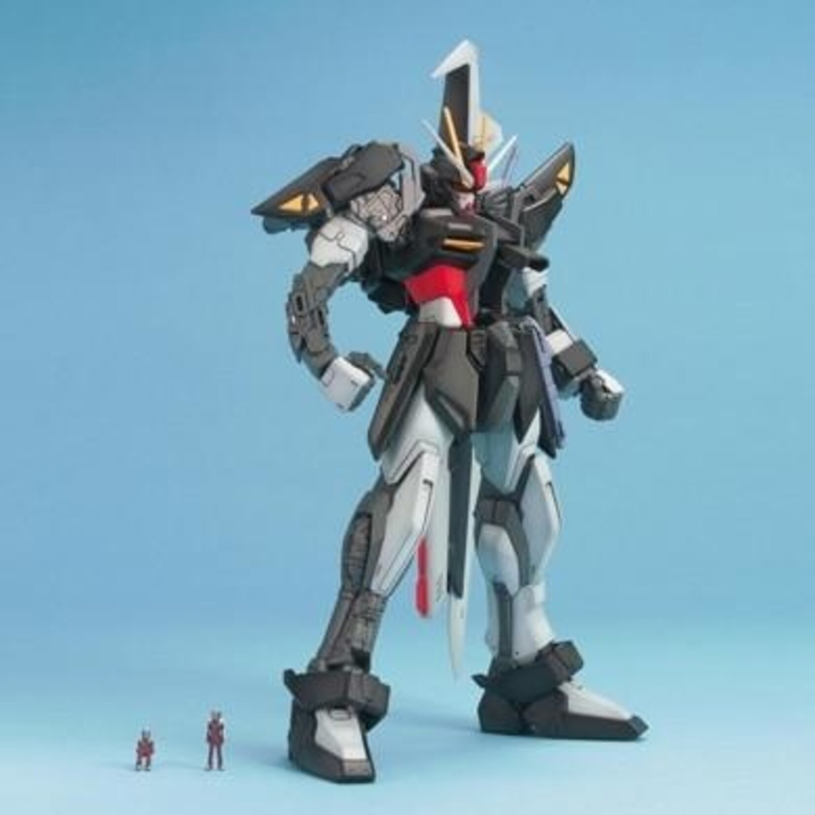 Bandai - MG 1/100 GAT-X105E Strike Noir Gundam