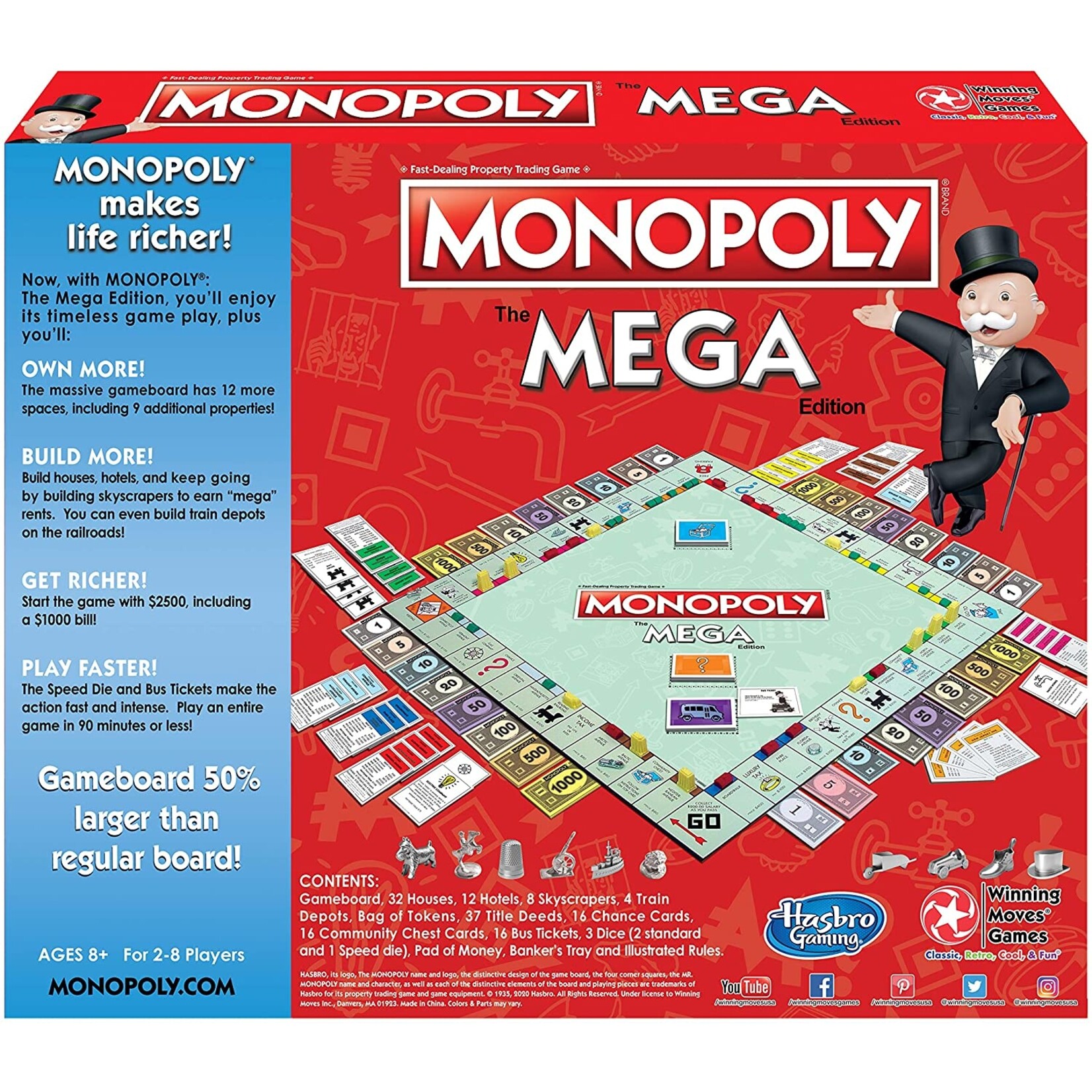 Winning Moves Monopoly® The Mega Edition
