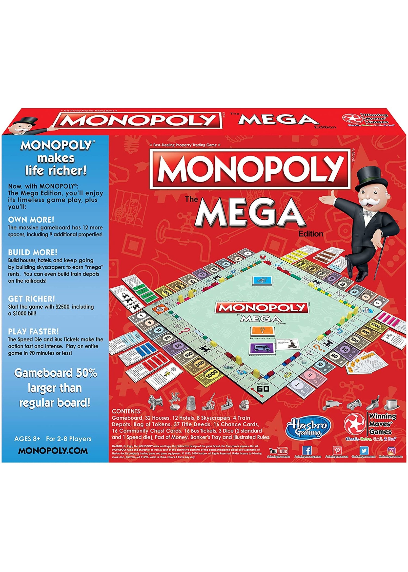 Winning Moves Monopoly® The Mega Edition