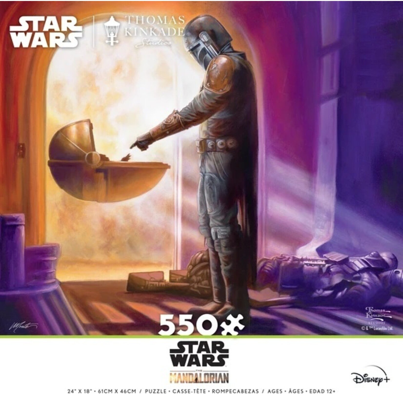 Ceaco Star Wars: The Mandalorian - Turning Point - 550 Piece Puzzle