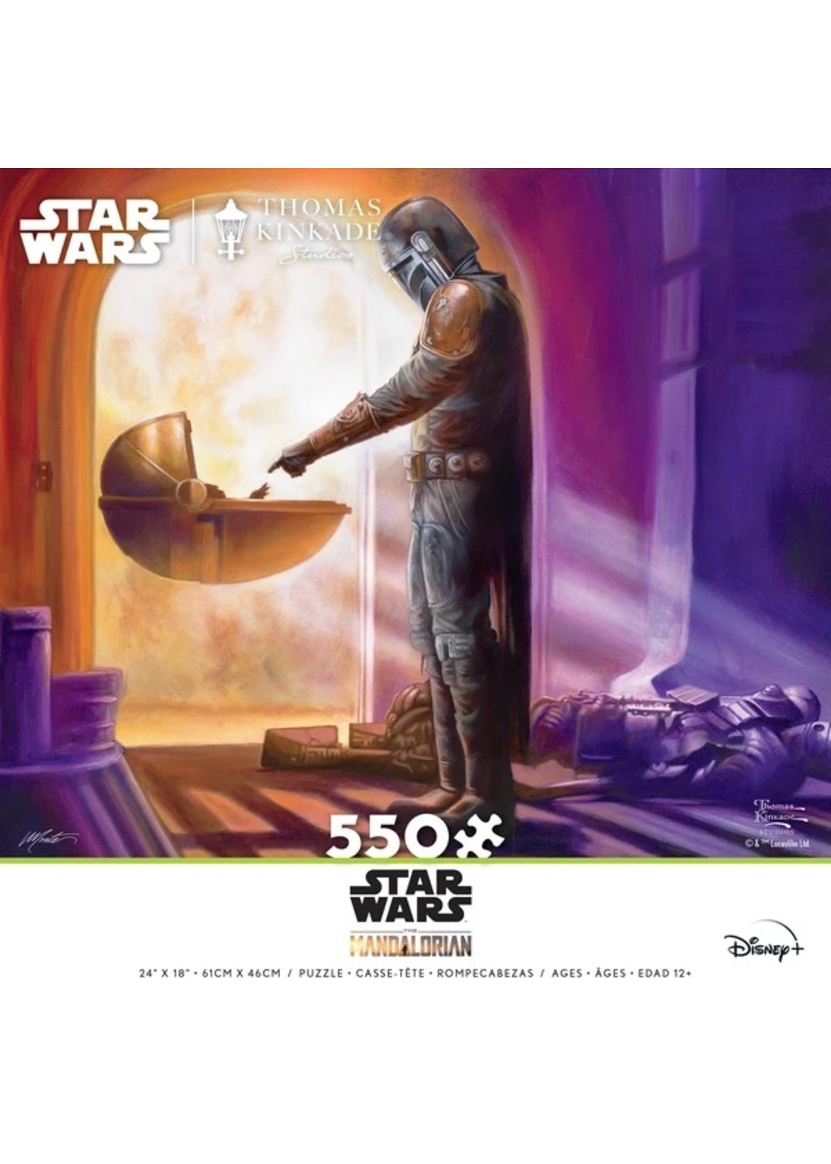 Ceaco Star Wars: The Mandalorian - Turning Point - 550 Piece Puzzle