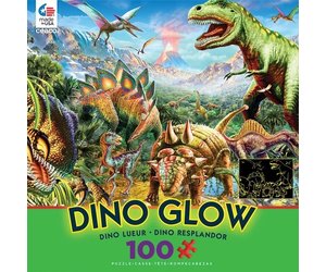 Puzzle PHOSPHORESCENT Dinosaures 100 pc – AVA & MR JOE