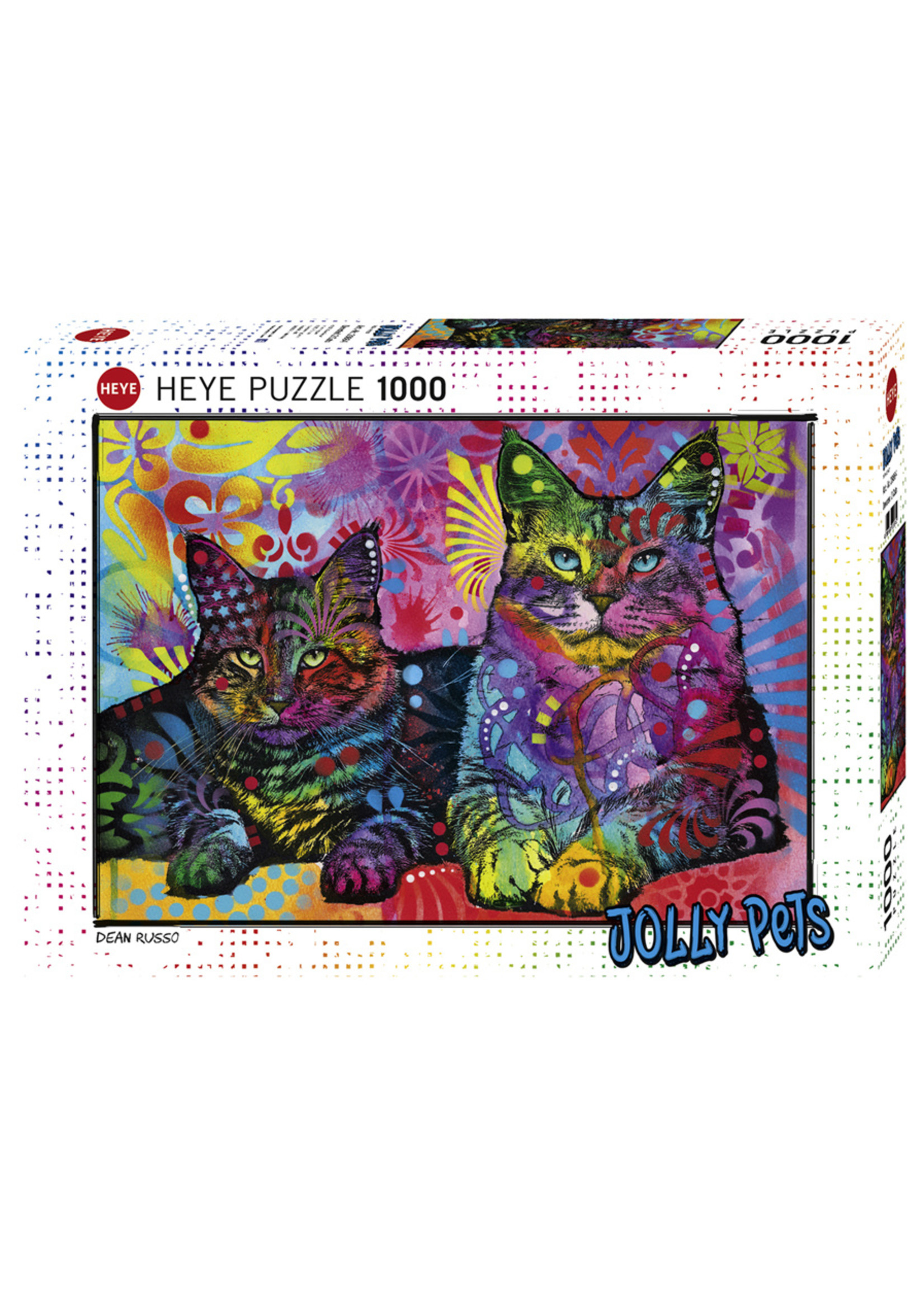 Heye Devoted 2 Cats - 1000 Piece Puzzle