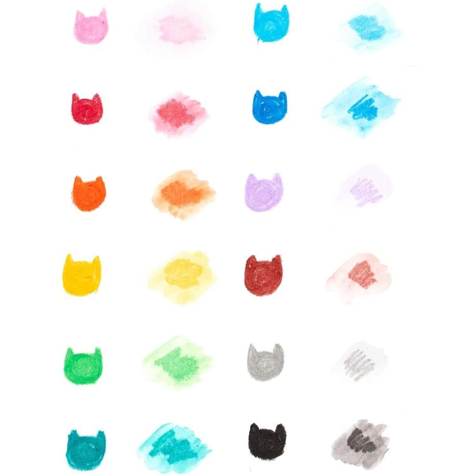 Ooly Cat Parade Gel Crayons - 12pk   /12