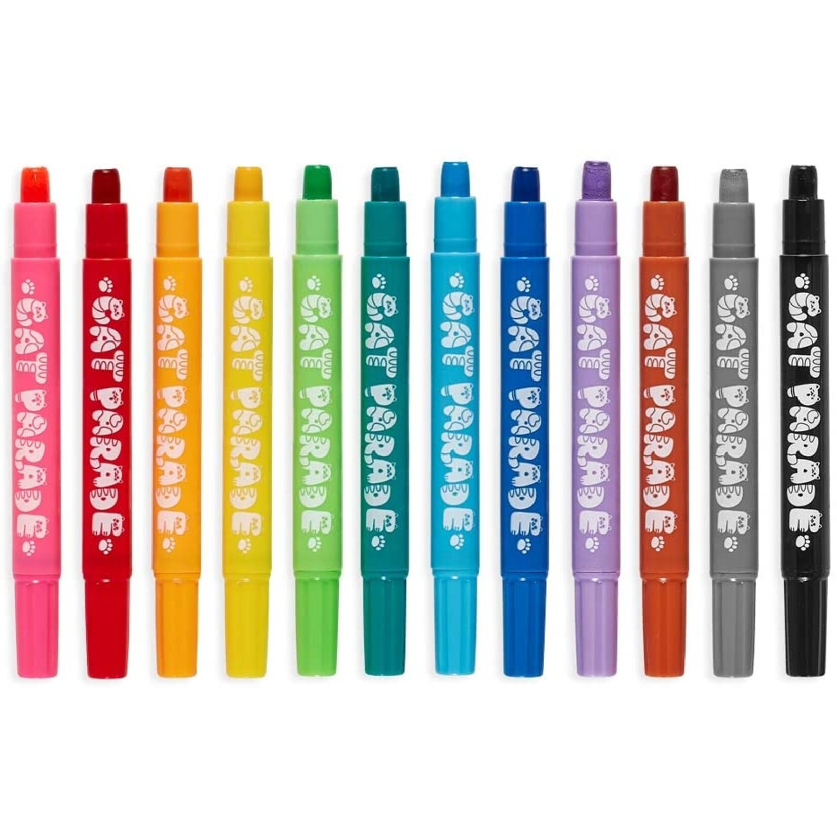 Ooly Cat Parade Gel Crayons - 12pk   /12
