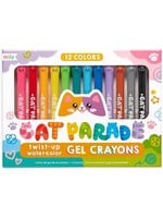 Ooly Cat Parade Gel Crayons - 12pk